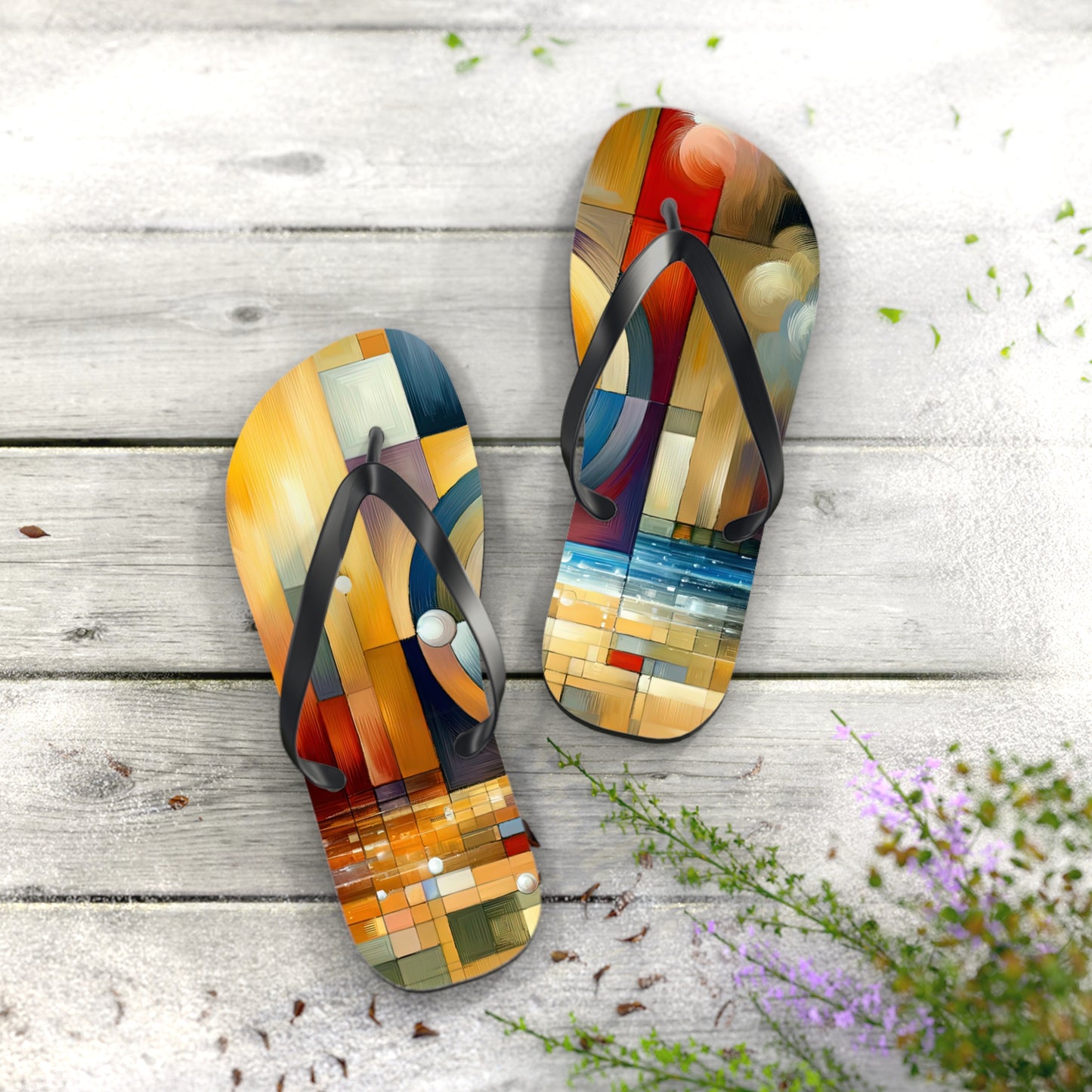 Oneness Through Tachism Flip Flops
