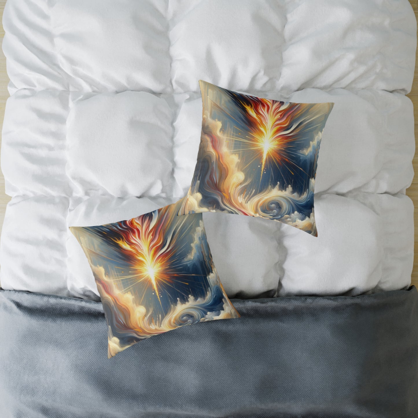 Ignite Spark Transformation Spun Polyester Pillow