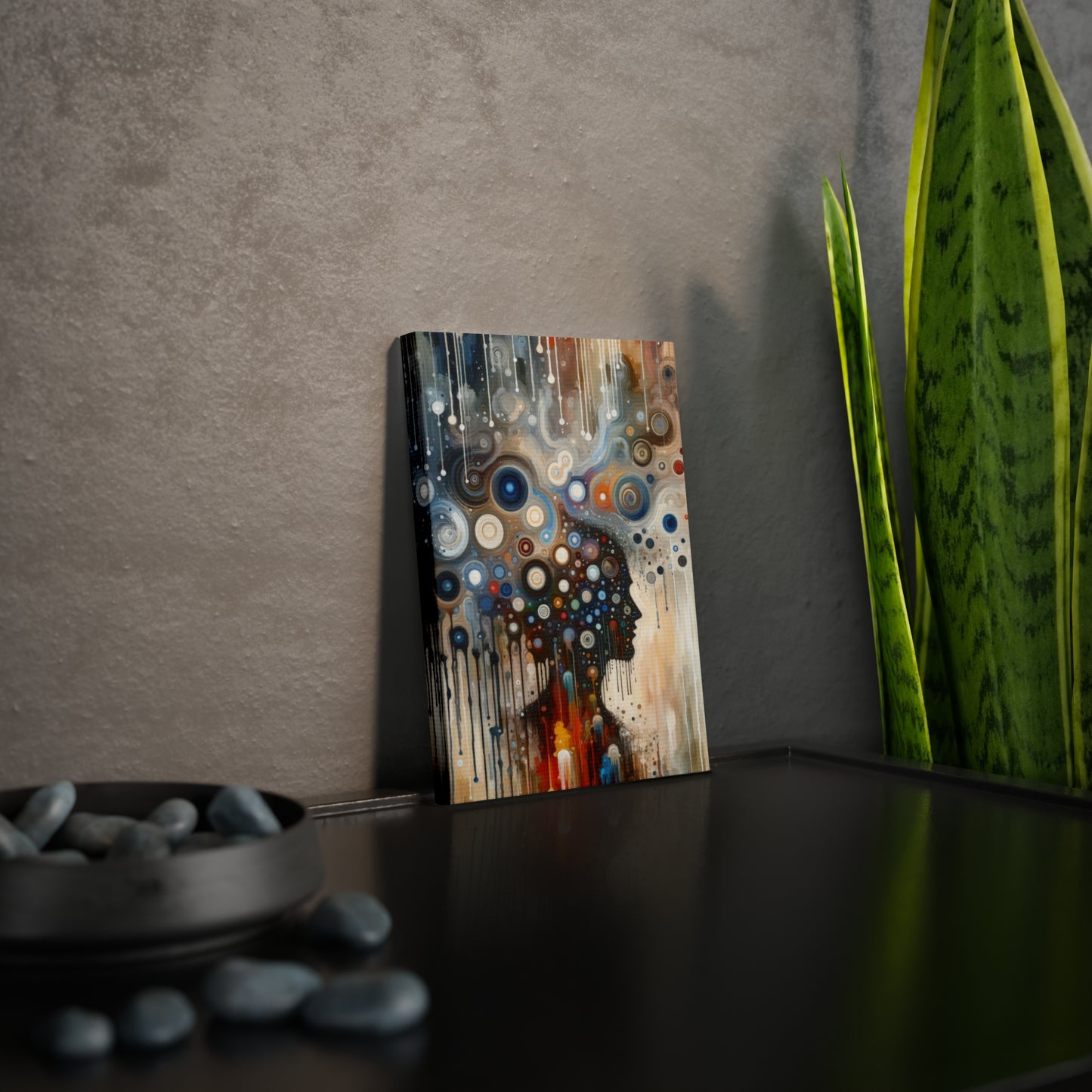 Universal Personal Tachism Canvas Photo Tile