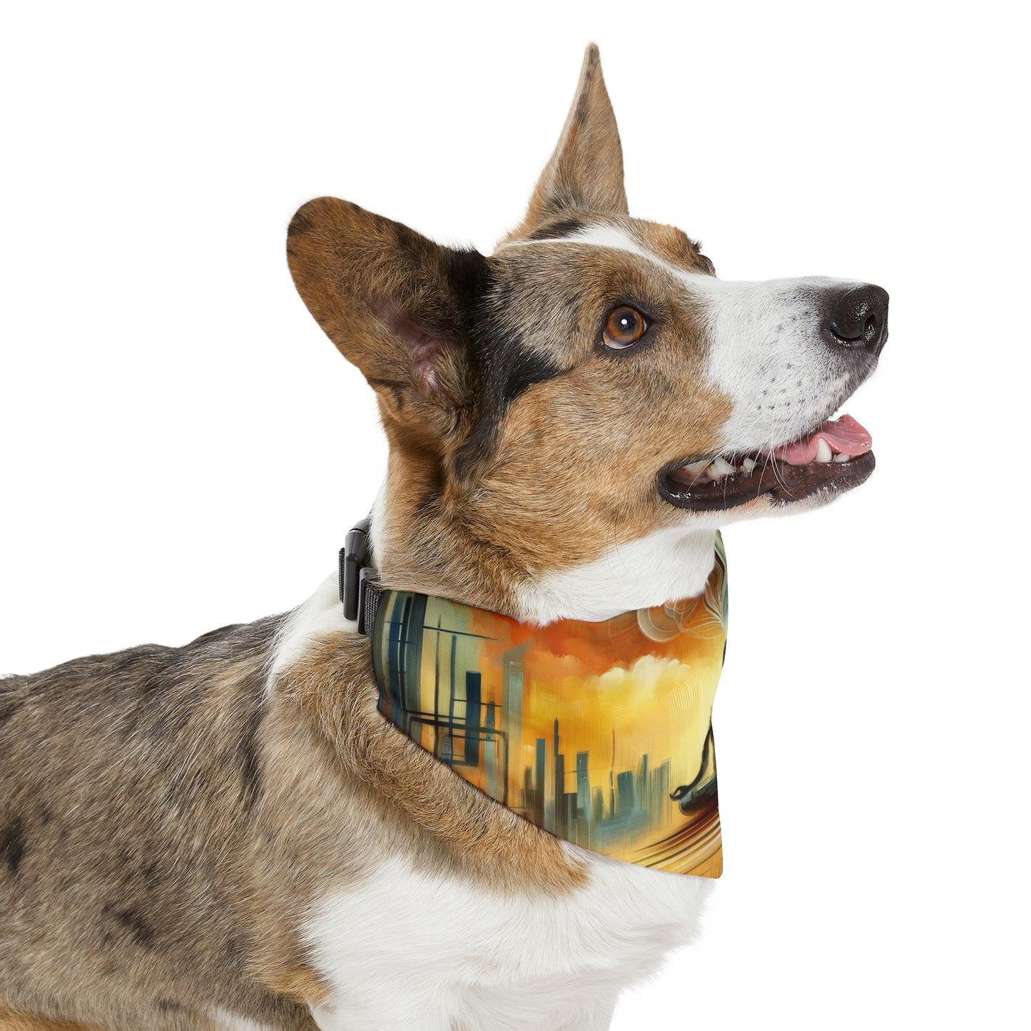 Digital Spiritual Journey Pet Bandana Collar