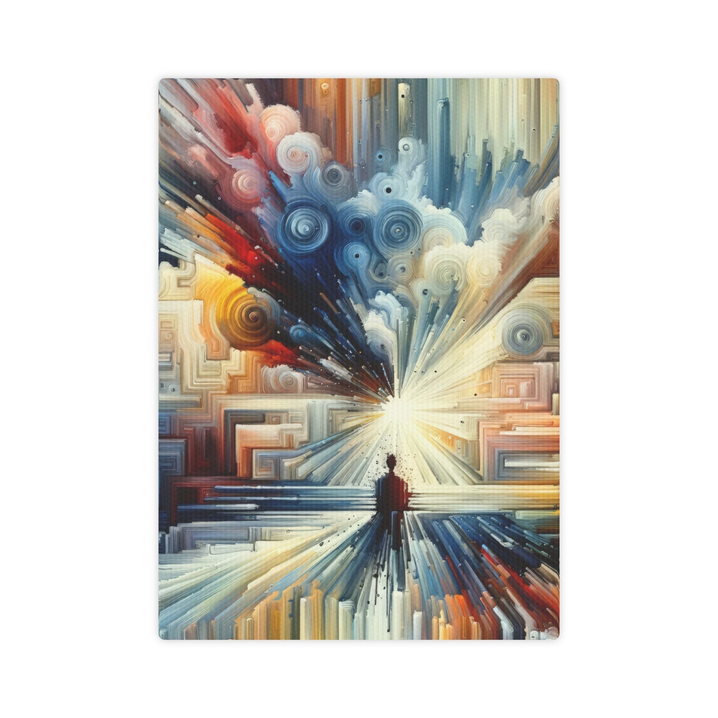 Memory Labyrinth Focus Canvas Photo Tile