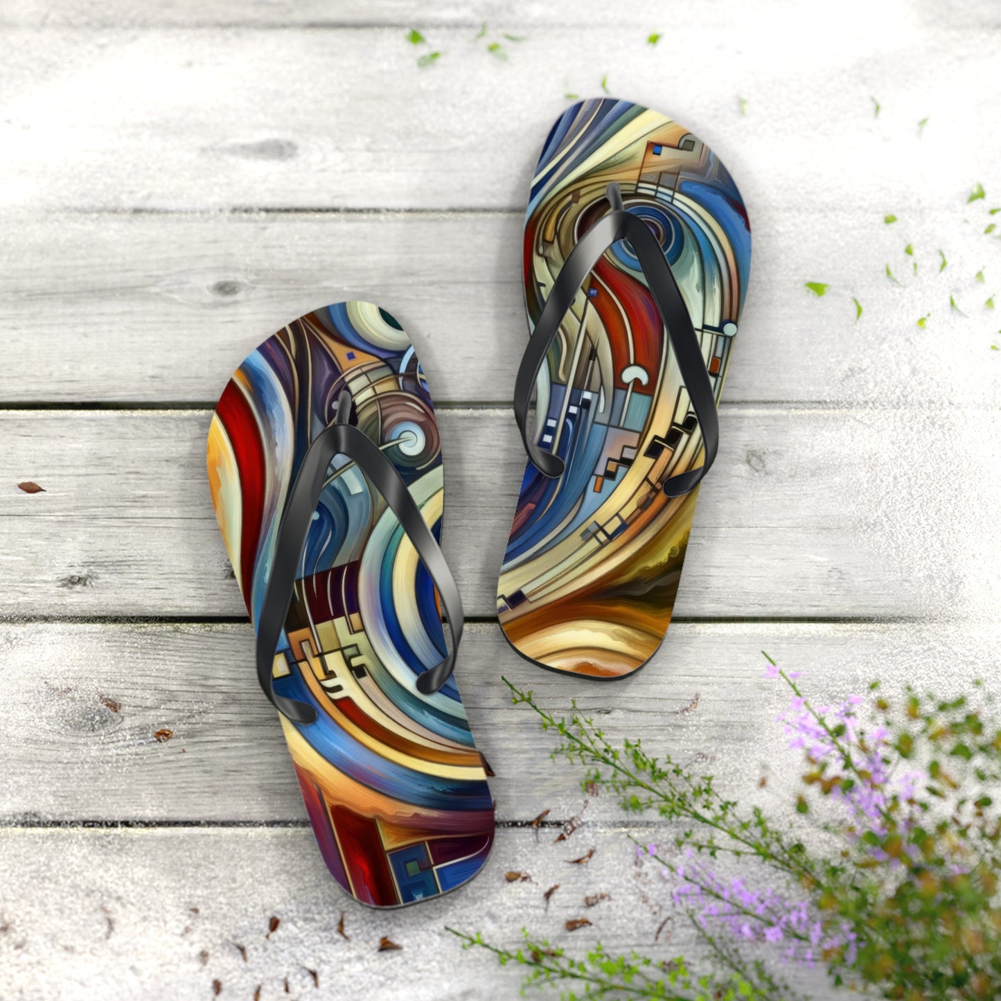 Dexterity Empathetic Repetition Flip Flops