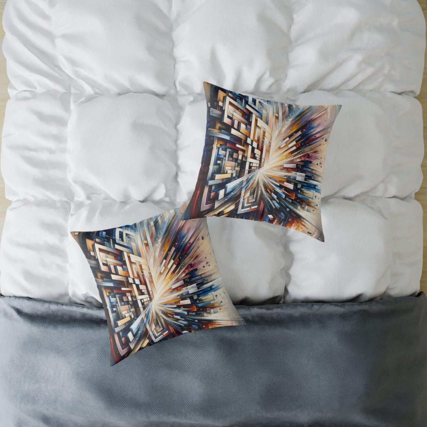 Pieces Unifying Focus Spun Polyester Pillow