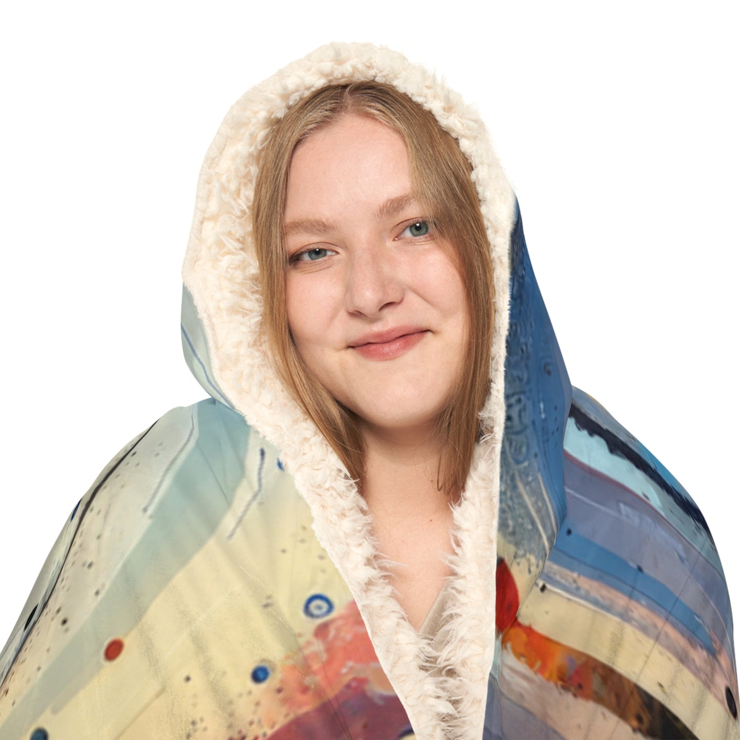 Conscious Rings Tachism Snuggle Blanket