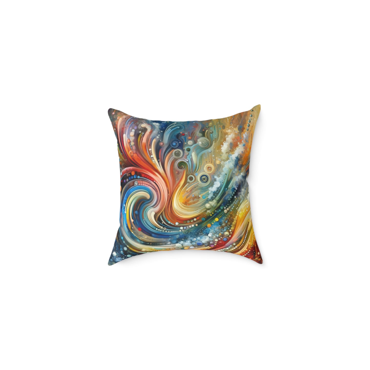 Dynamic Unity Tapestry Spun Polyester Pillow