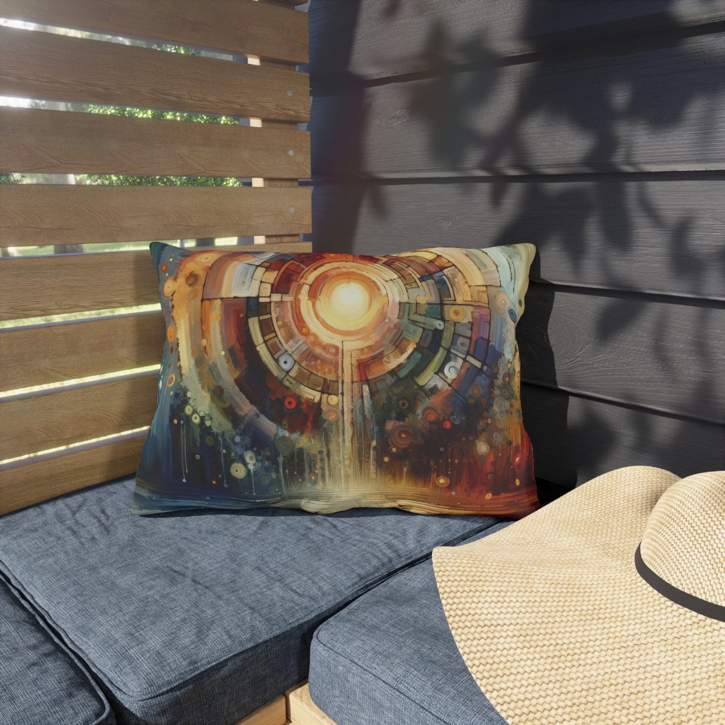Majestic Quest Aura Outdoor Pillows