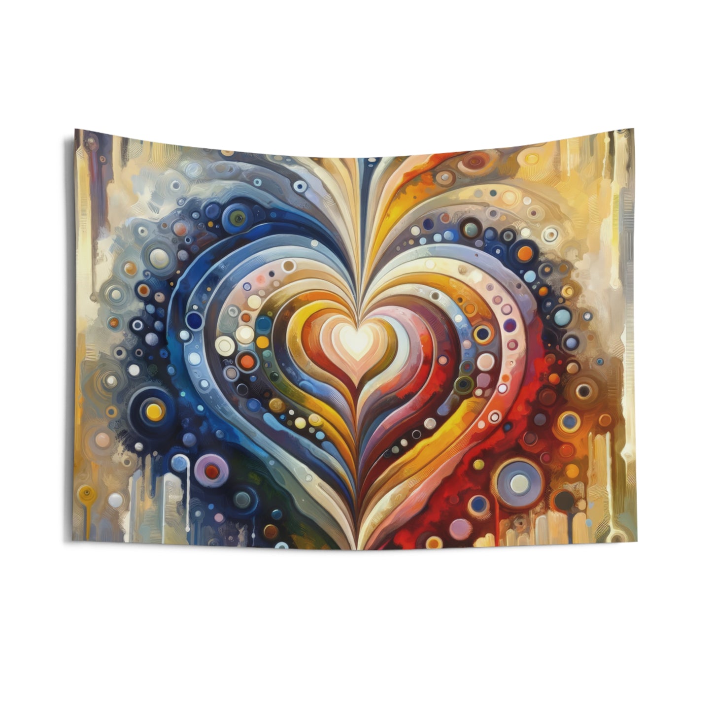Harmonic Heart Essence Indoor Wall Tapestries