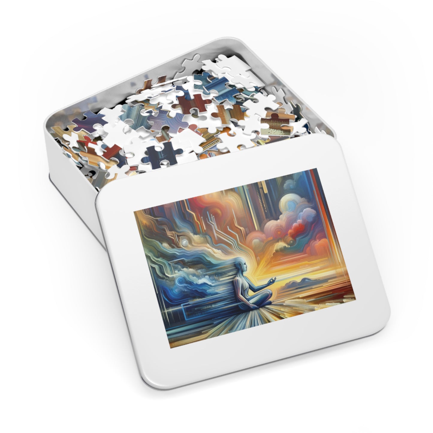 Eternal Digital Meditation Jigsaw Puzzle (30, 110, 252, 500,1000-Piece)