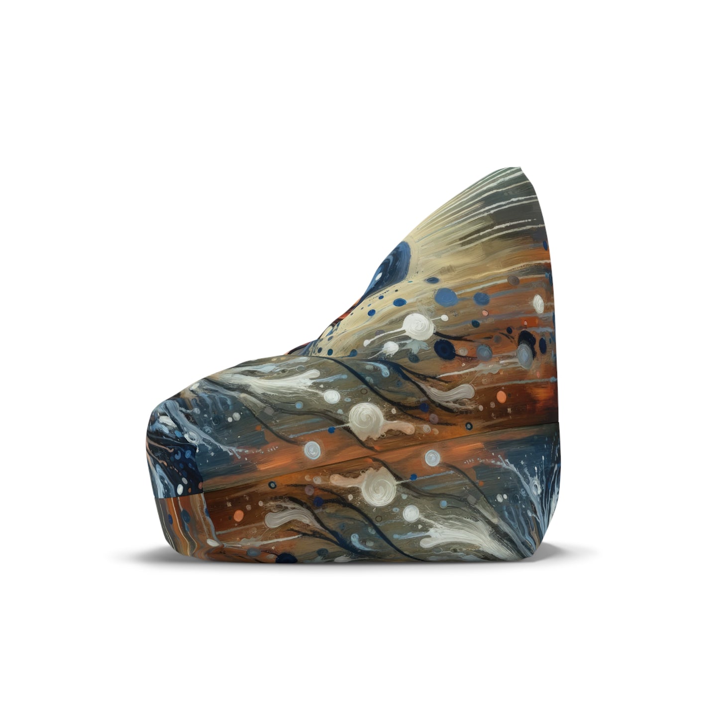 Empathic Connection Tachism Bean Bag Chair Cover
