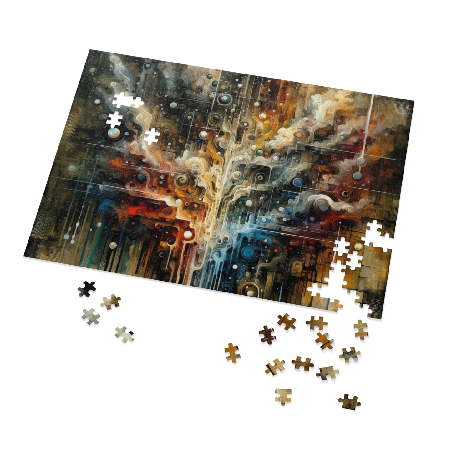Integral Stewardship Abstract Jigsaw Puzzle (30, 110, 252, 500,1000-Piece)