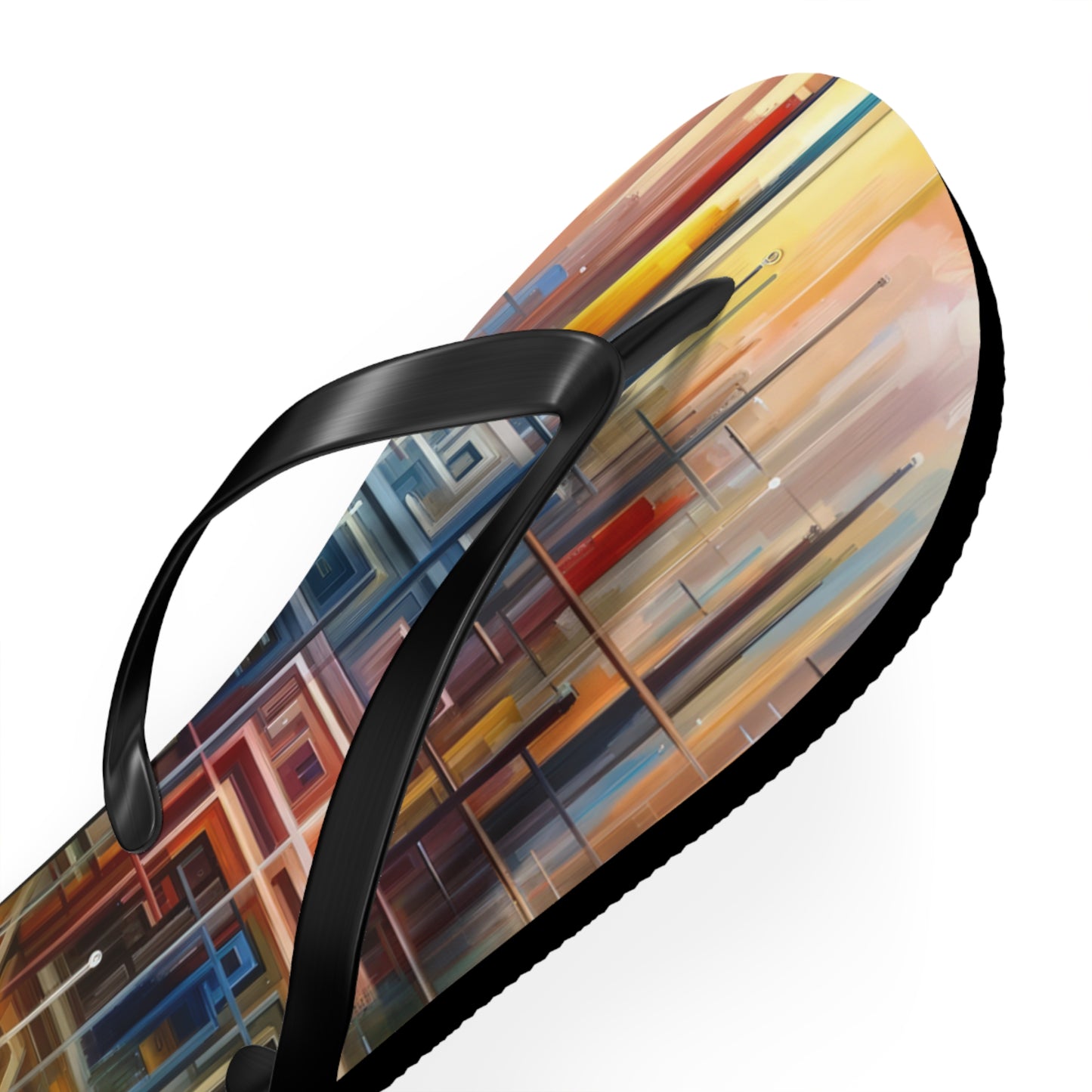 Urban Flow Interconnectedness Flip Flops