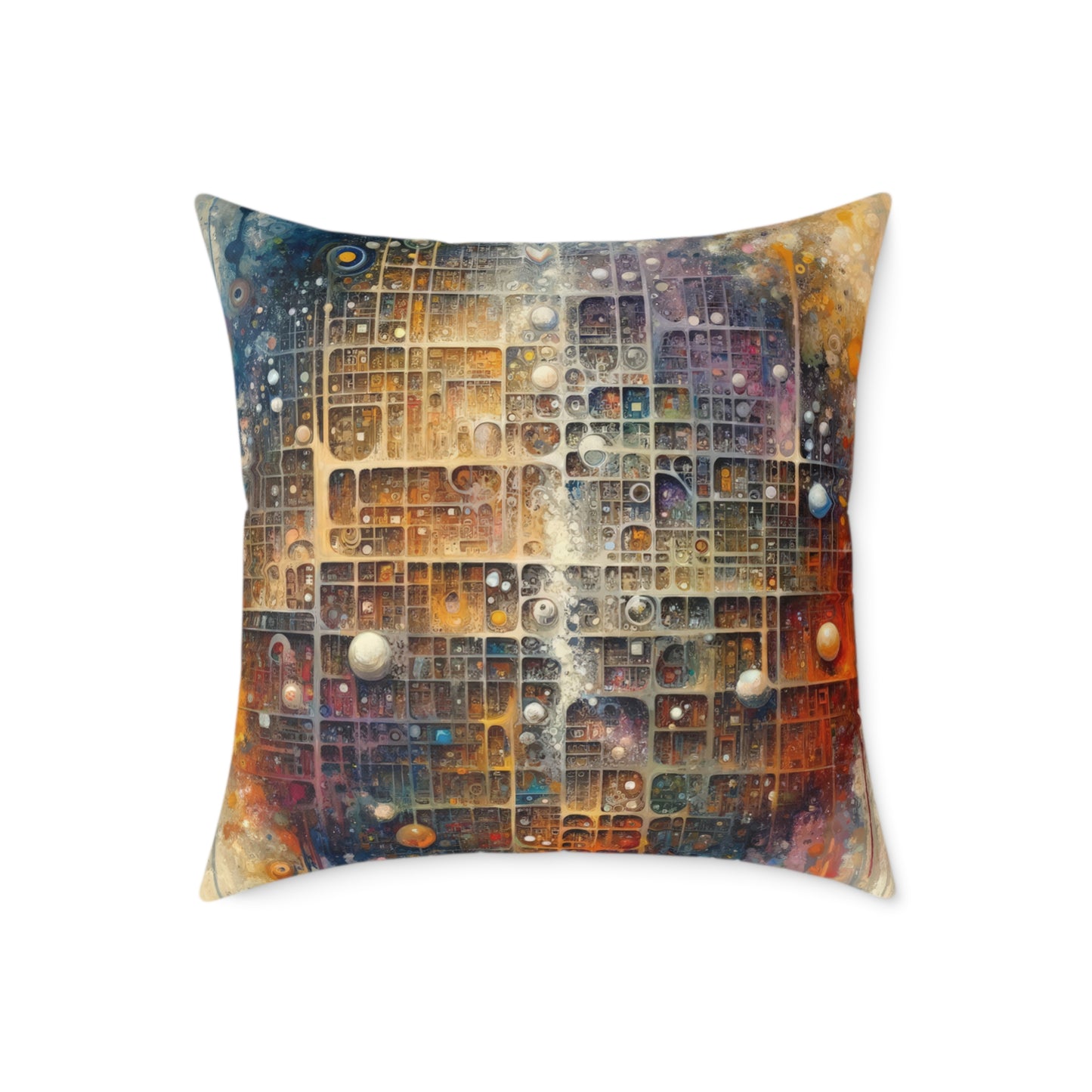 Integral Harmony Existence Spun Polyester Pillow