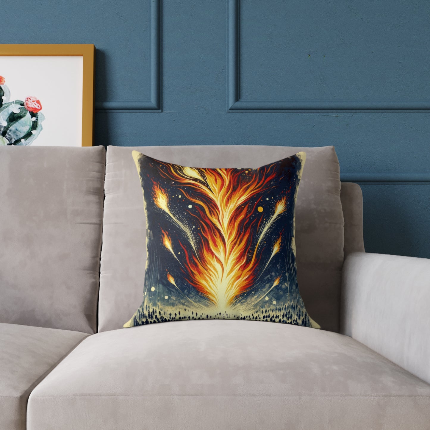 Ignition Change Catalyst Spun Polyester Pillow