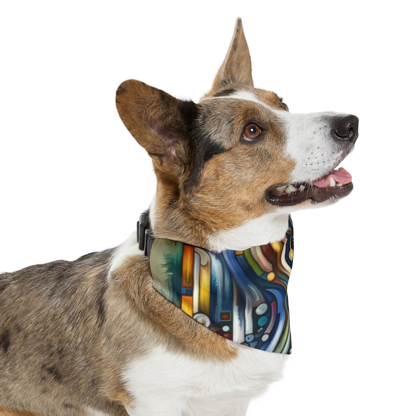 Embracing Faceted Unity Pet Bandana Collar