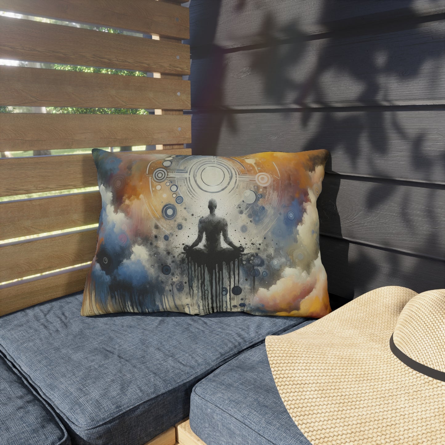 Mindful Transformation Profundity Outdoor Pillows
