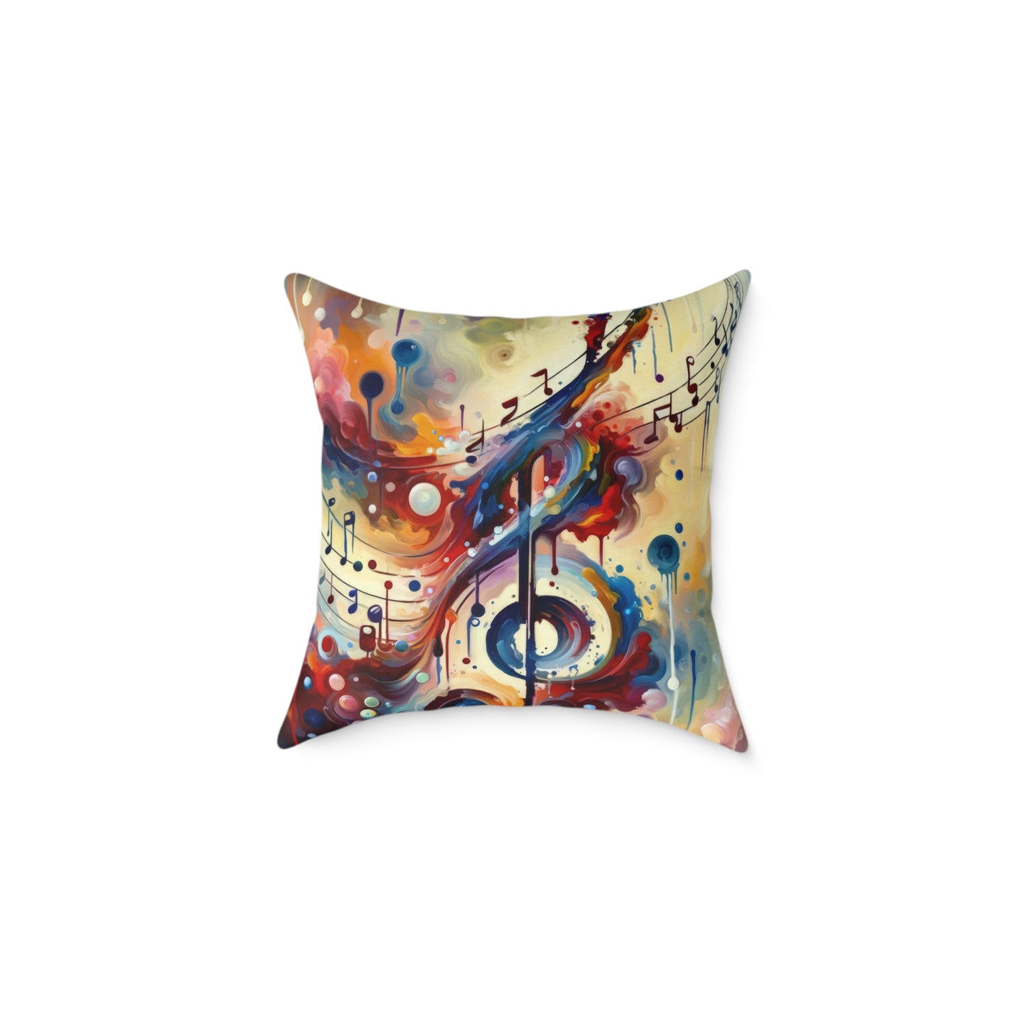 Harmonizing Melody Life Spun Polyester Pillow