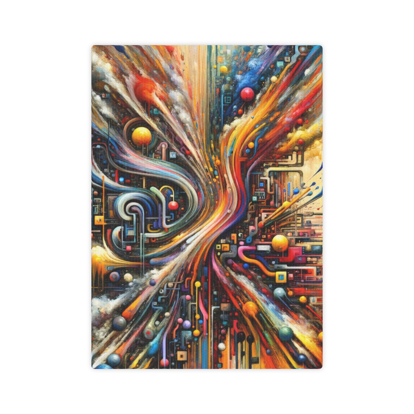 Information Bottleneck Cascade Canvas Photo Tile