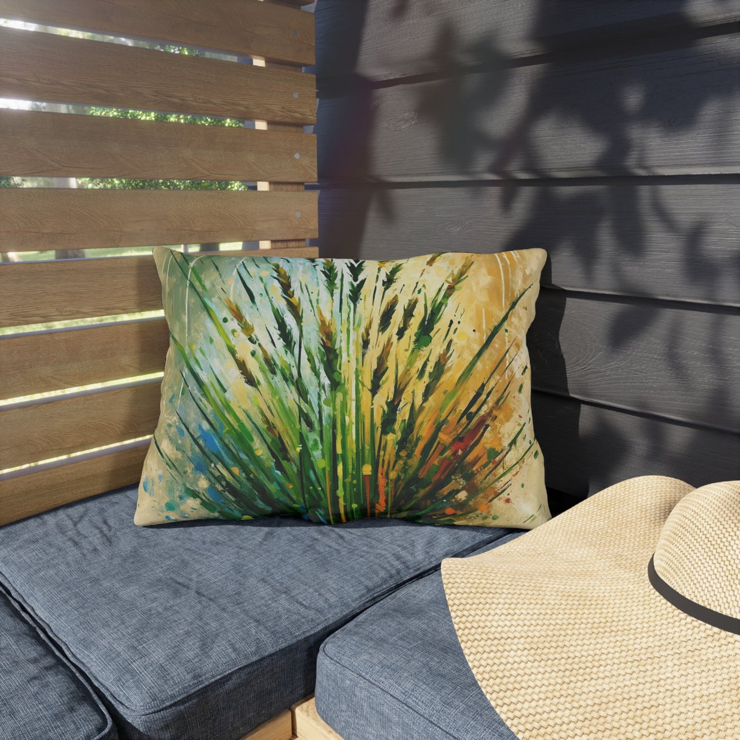 Grass Testament Change Outdoor Pillows