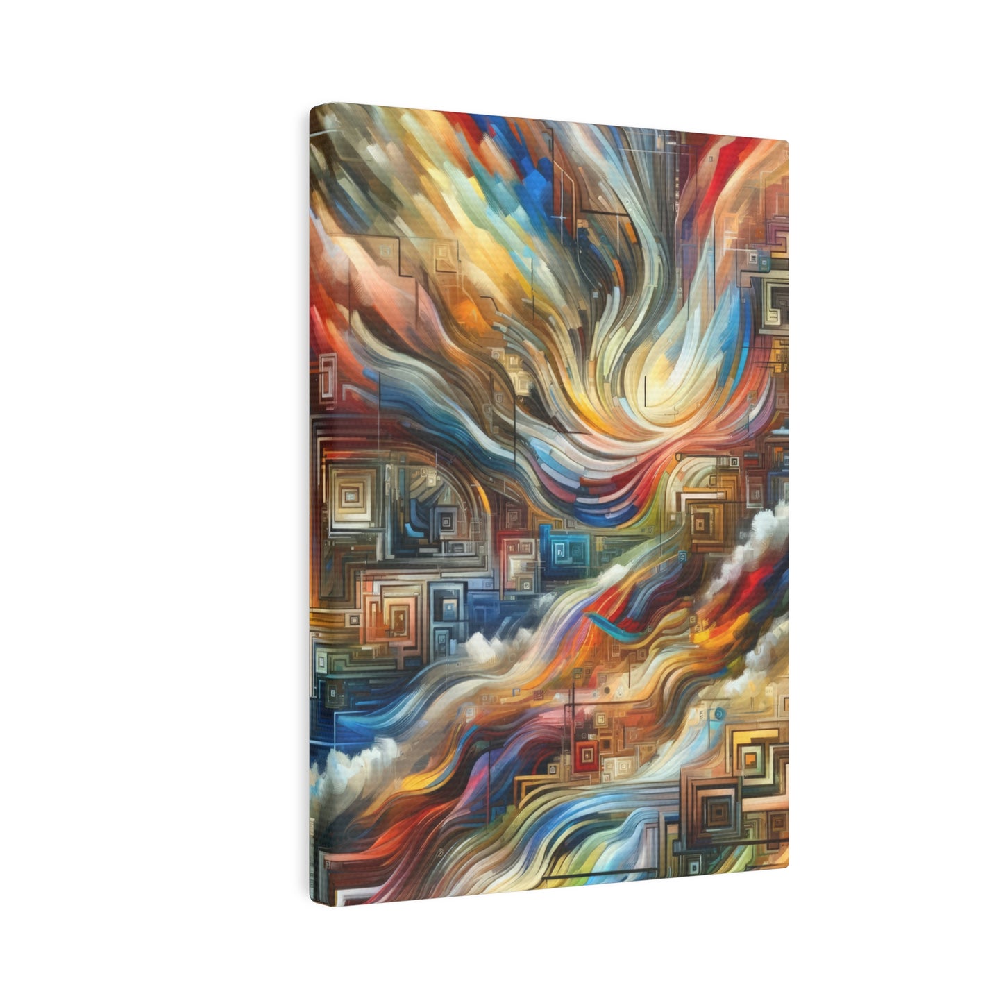 Woven Progress Tapestry Canvas Photo Tile