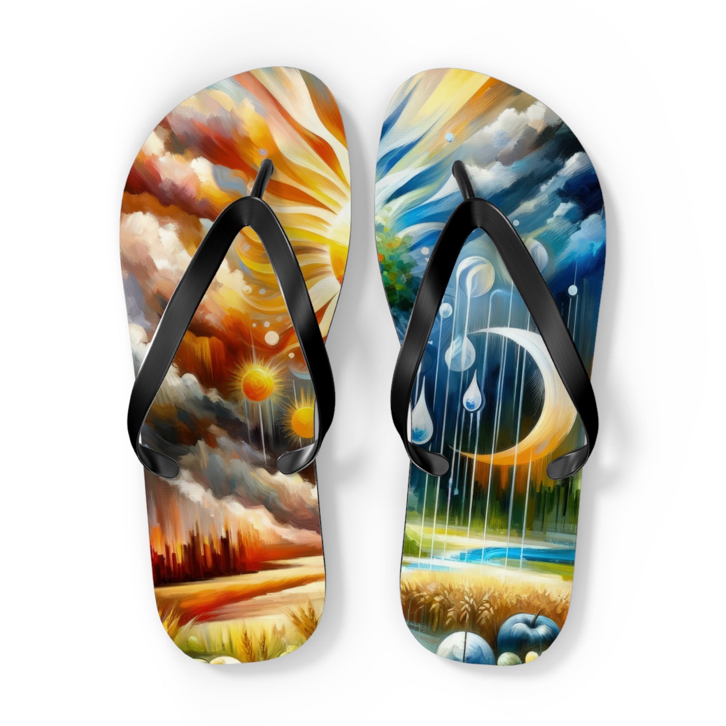 Sunshine Harvest Journey Flip Flops