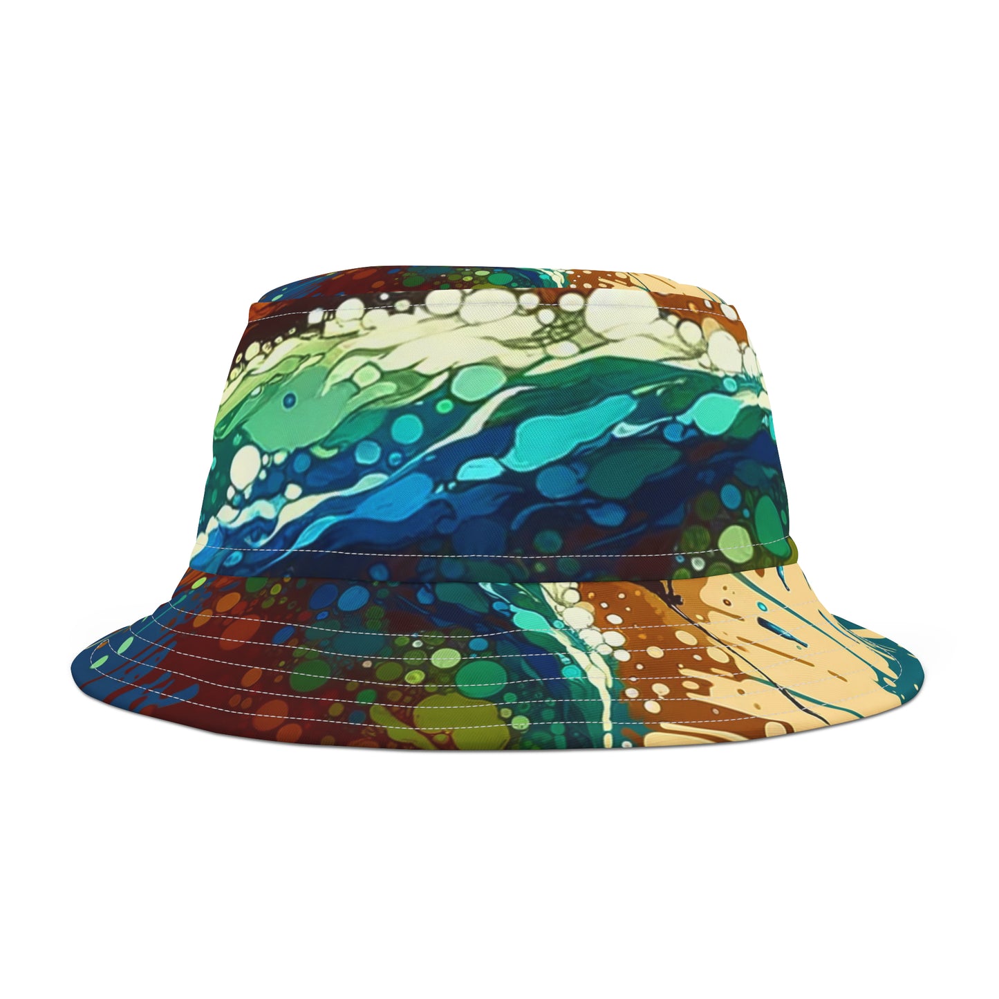 Oceanic Bottle Rescue Bucket Hat (AOP)