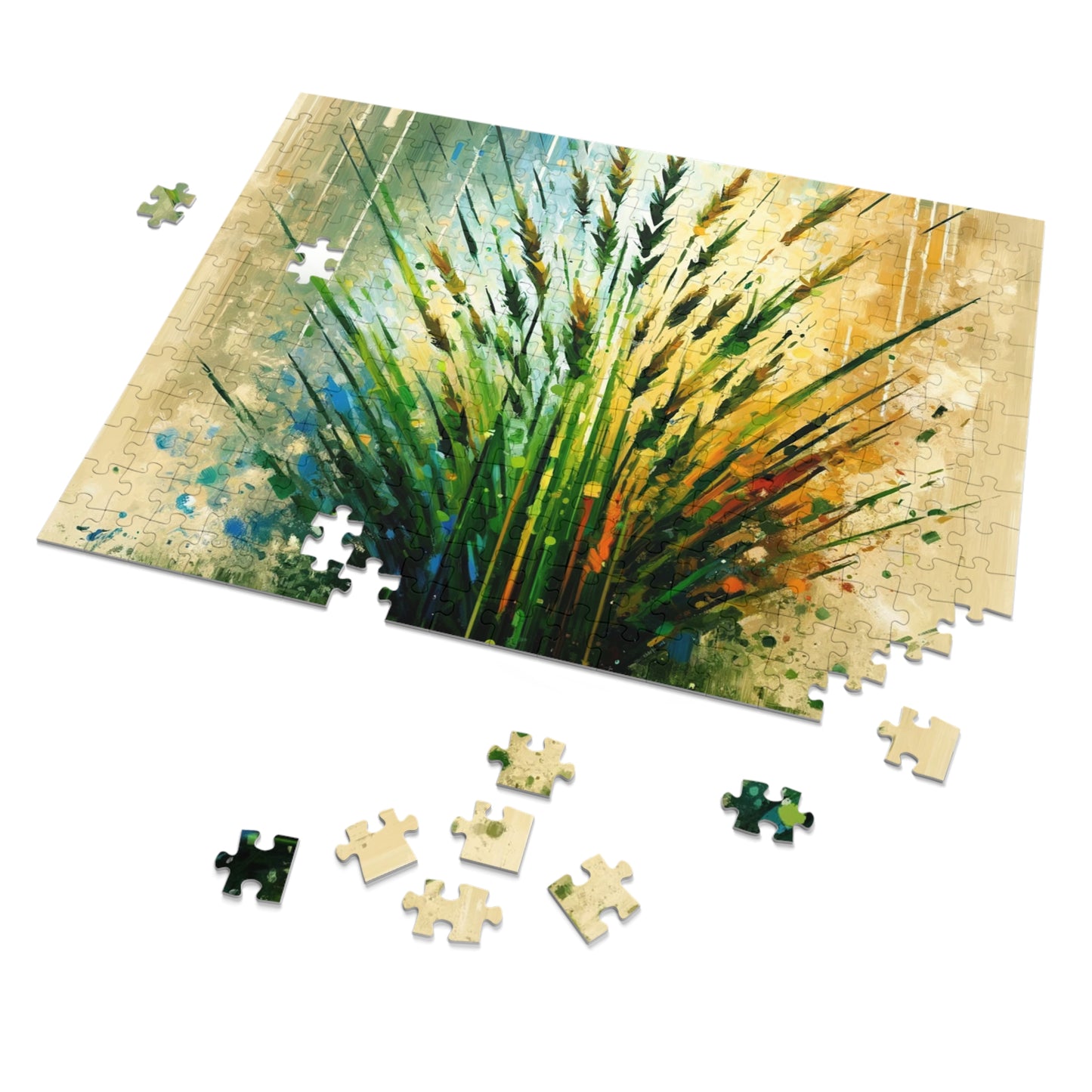 Grass Testament Change Jigsaw Puzzle (30, 110, 252, 500,1000-Piece)