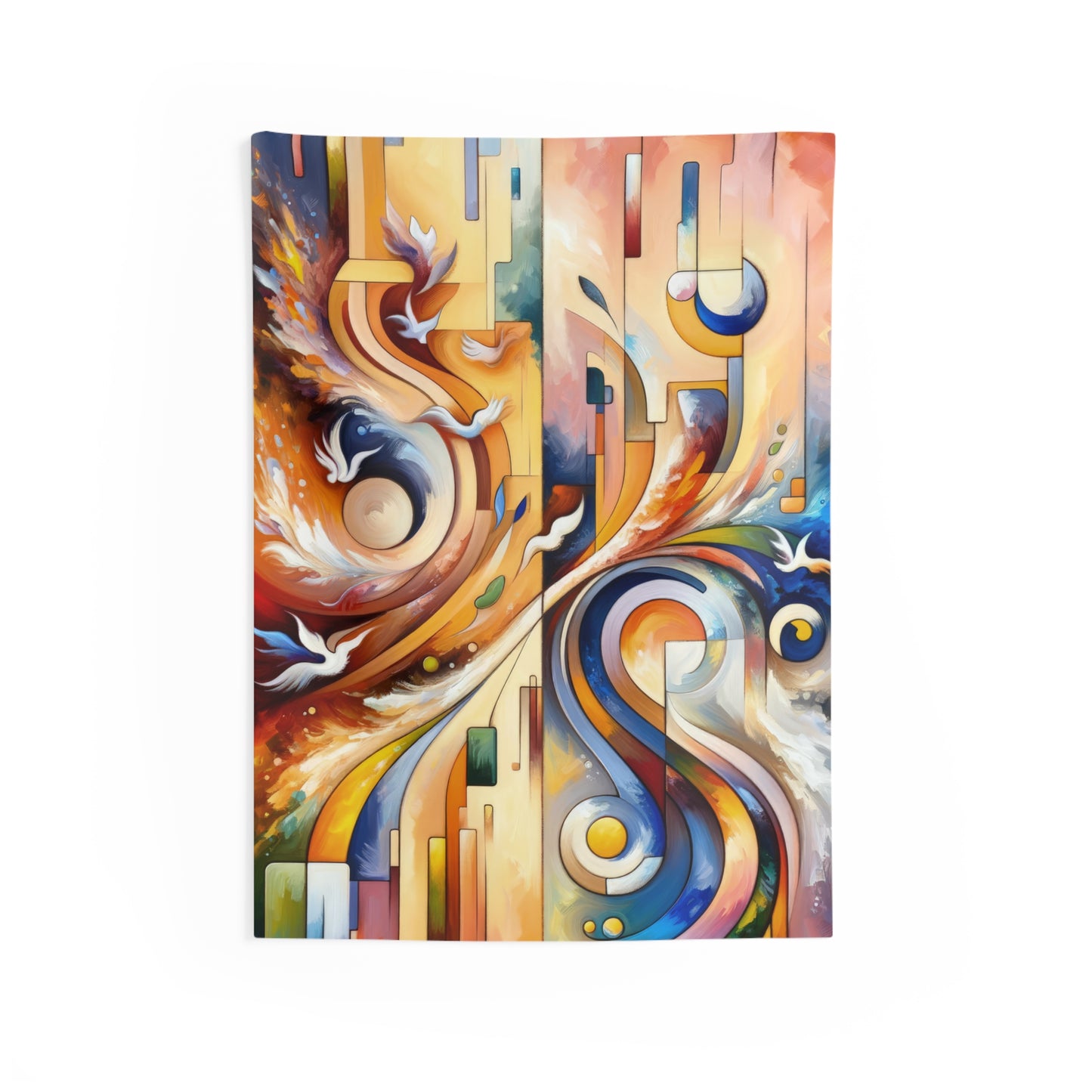 Companionable Lightness Journey Indoor Wall Tapestries