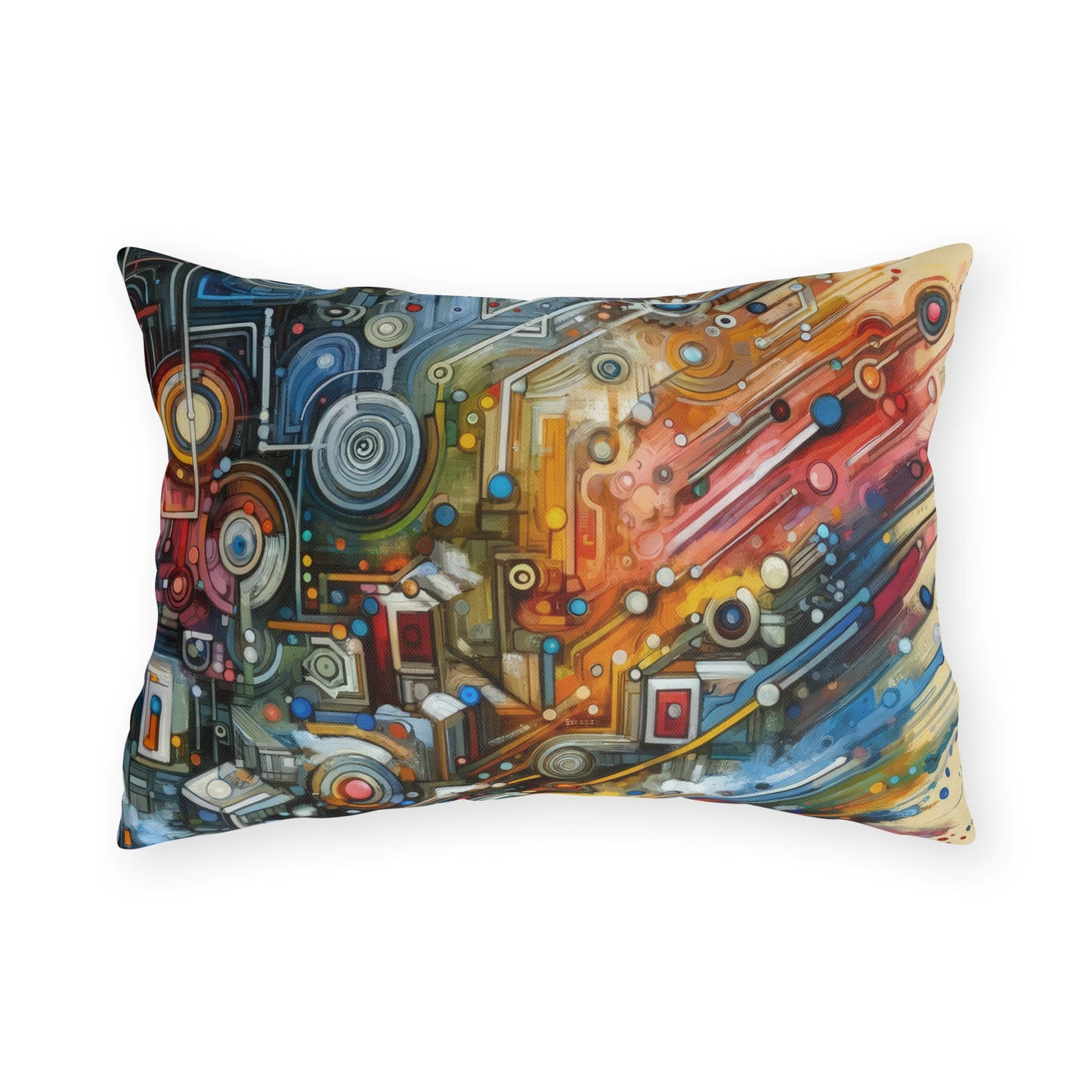 Beliefs Systems Intersection Outdoor Pillows
