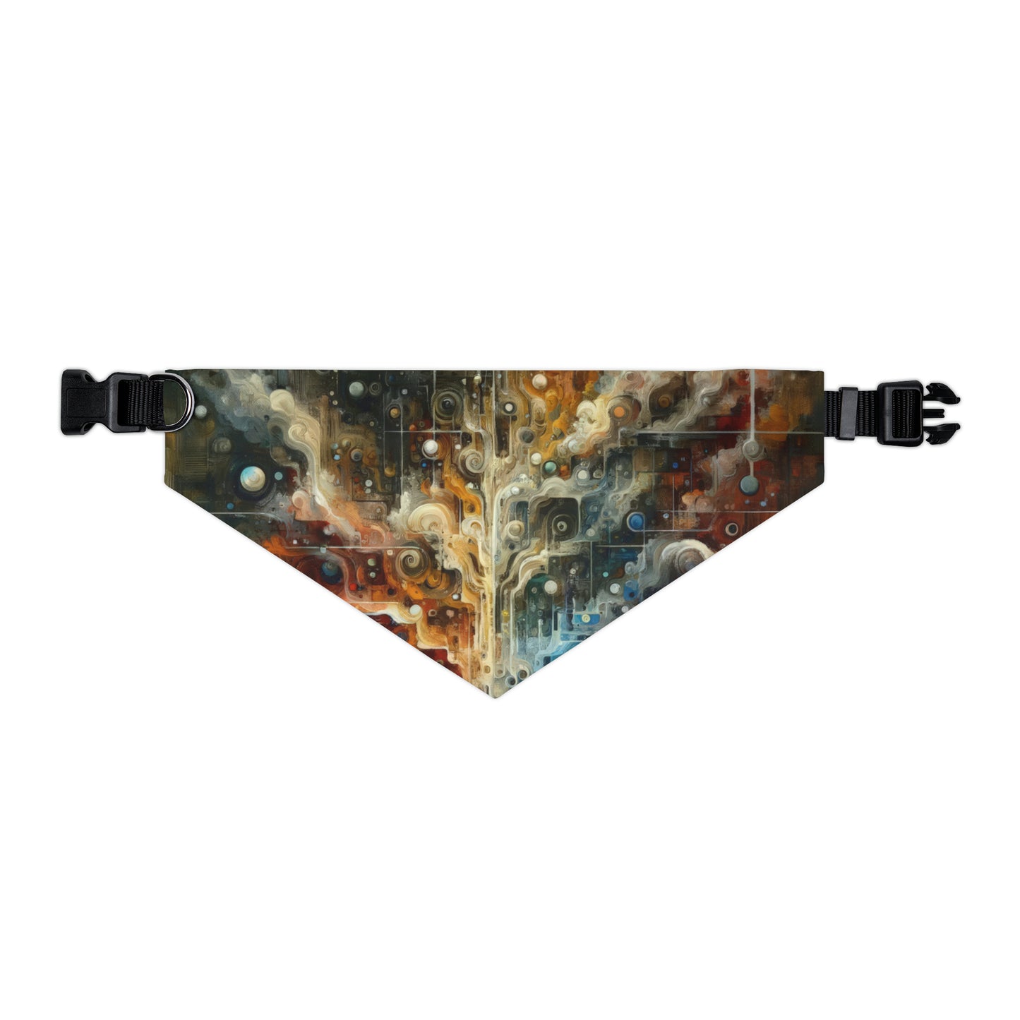 Integral Stewardship Abstract Pet Bandana Collar