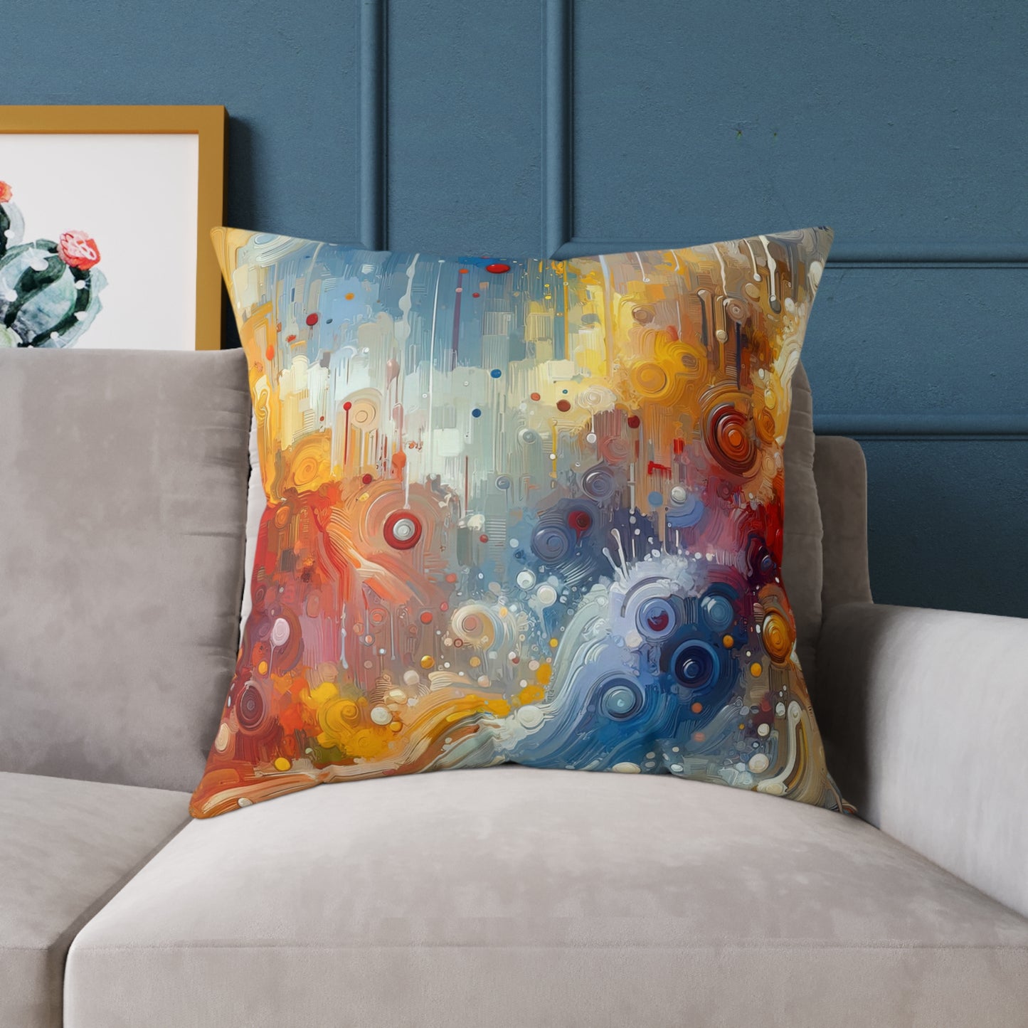 Joyous Effortless Exhale Spun Polyester Pillow