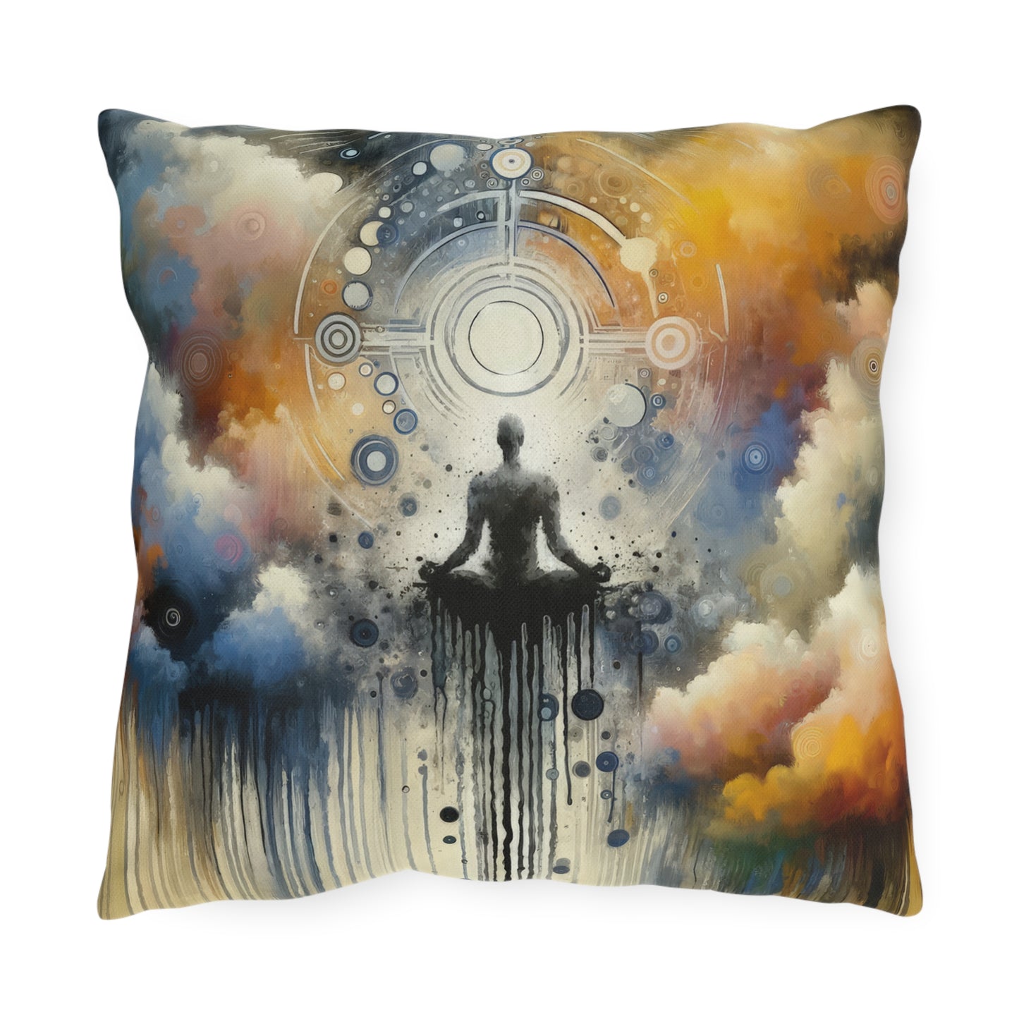 Mindful Transformation Profundity Outdoor Pillows