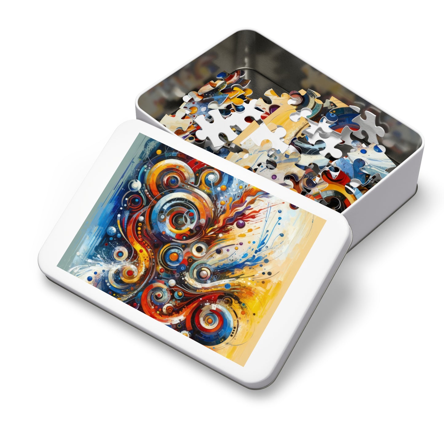 Harmonic Abstract Synergy Jigsaw Puzzle (30, 110, 252, 500,1000-Piece)