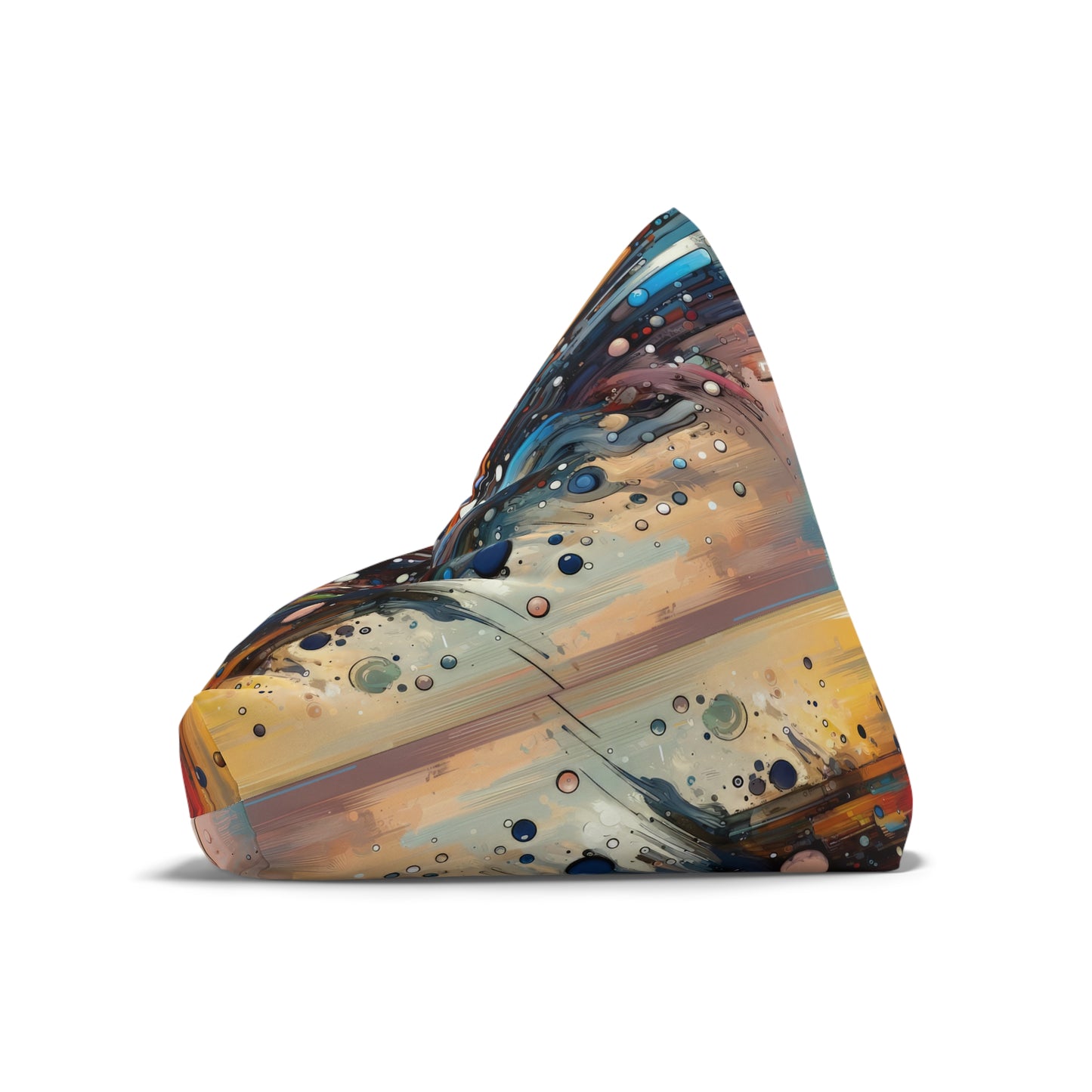 Coherent Change Visualization Bean Bag Chair Cover