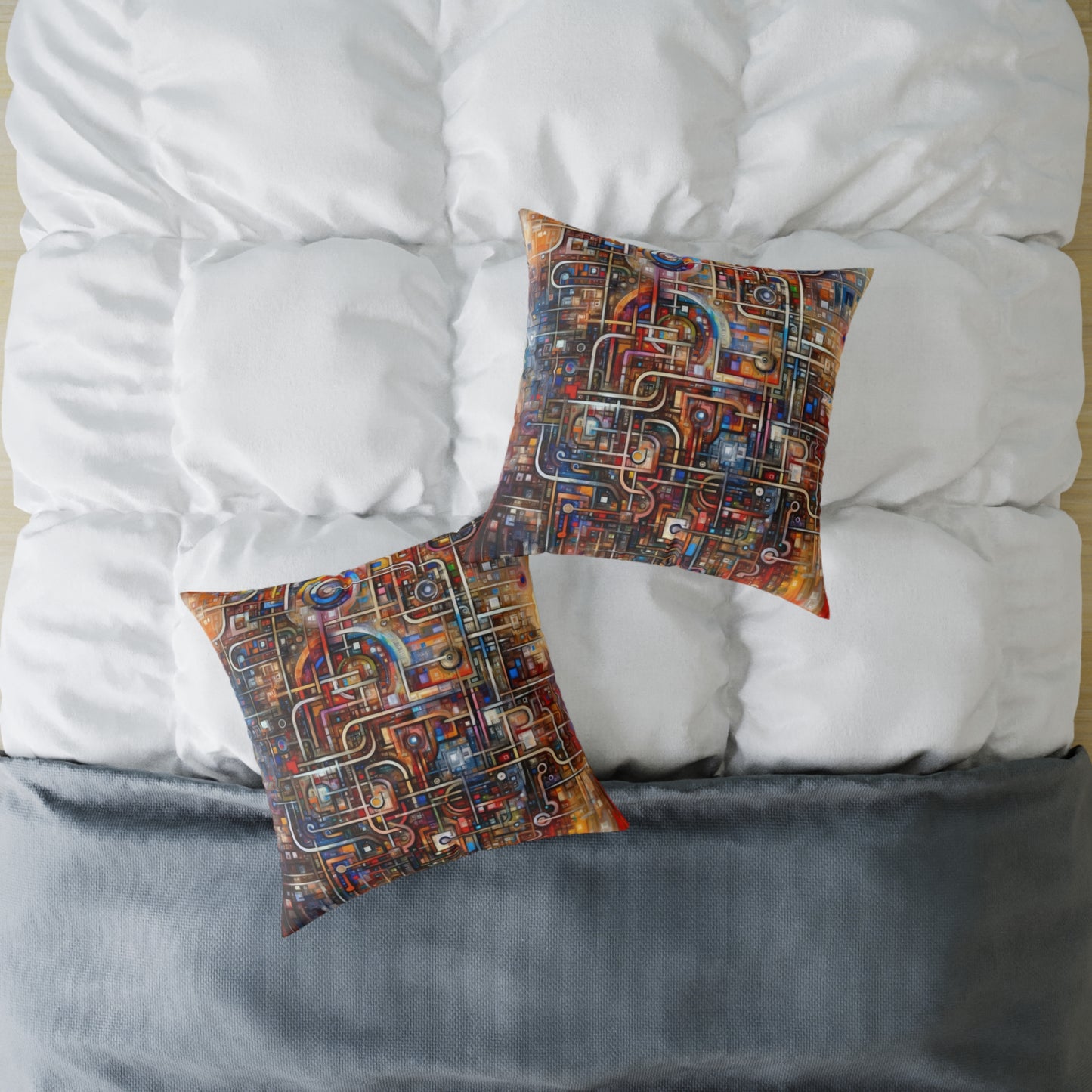 Grandest App Tapestry Spun Polyester Pillow