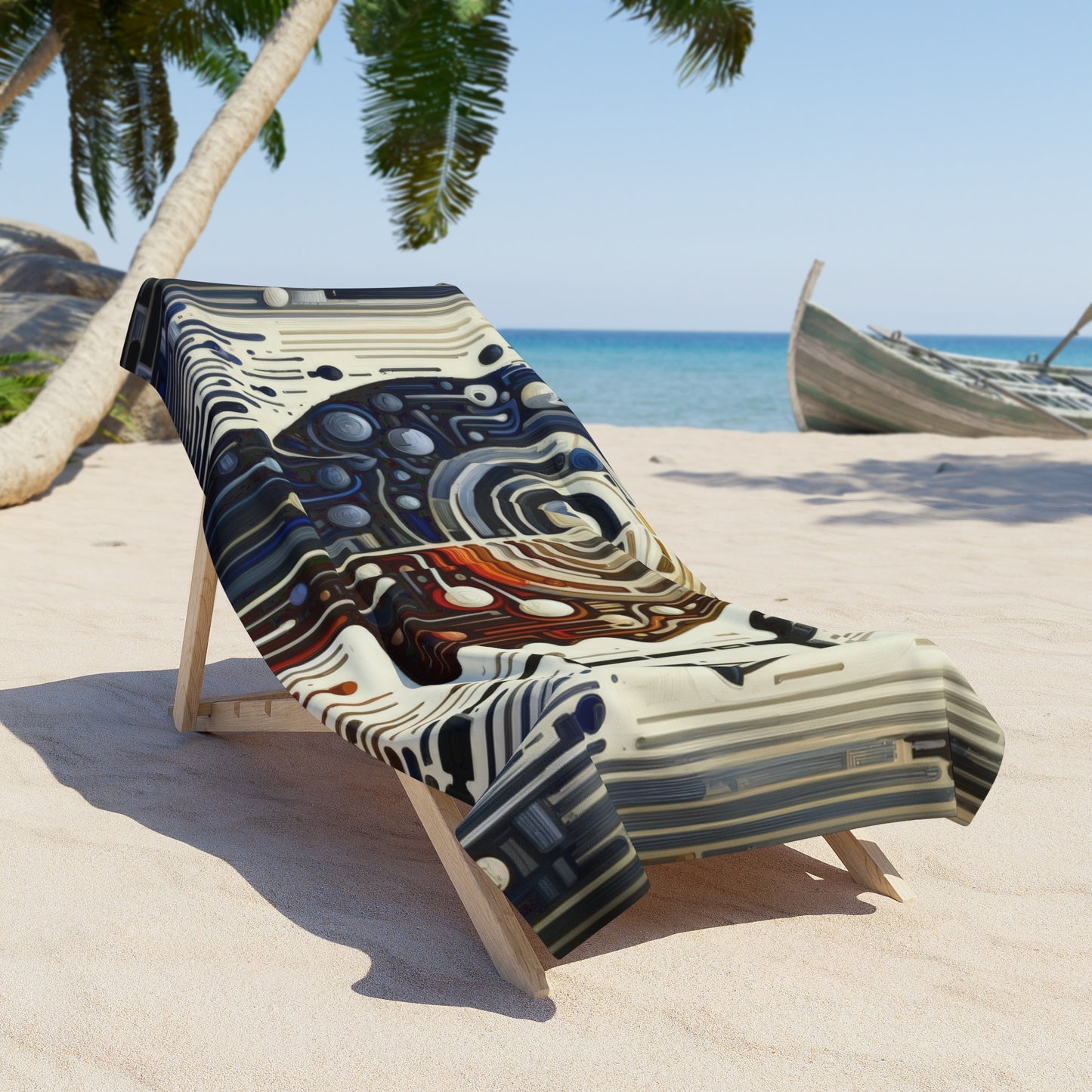 Critique Analytical Deliberation Beach Towel