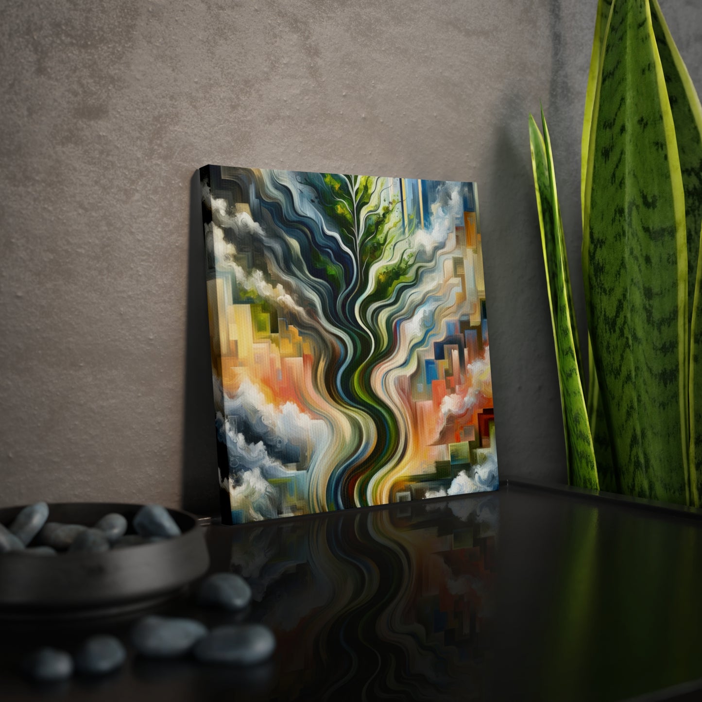 Eternal Digital Contrast Canvas Photo Tile