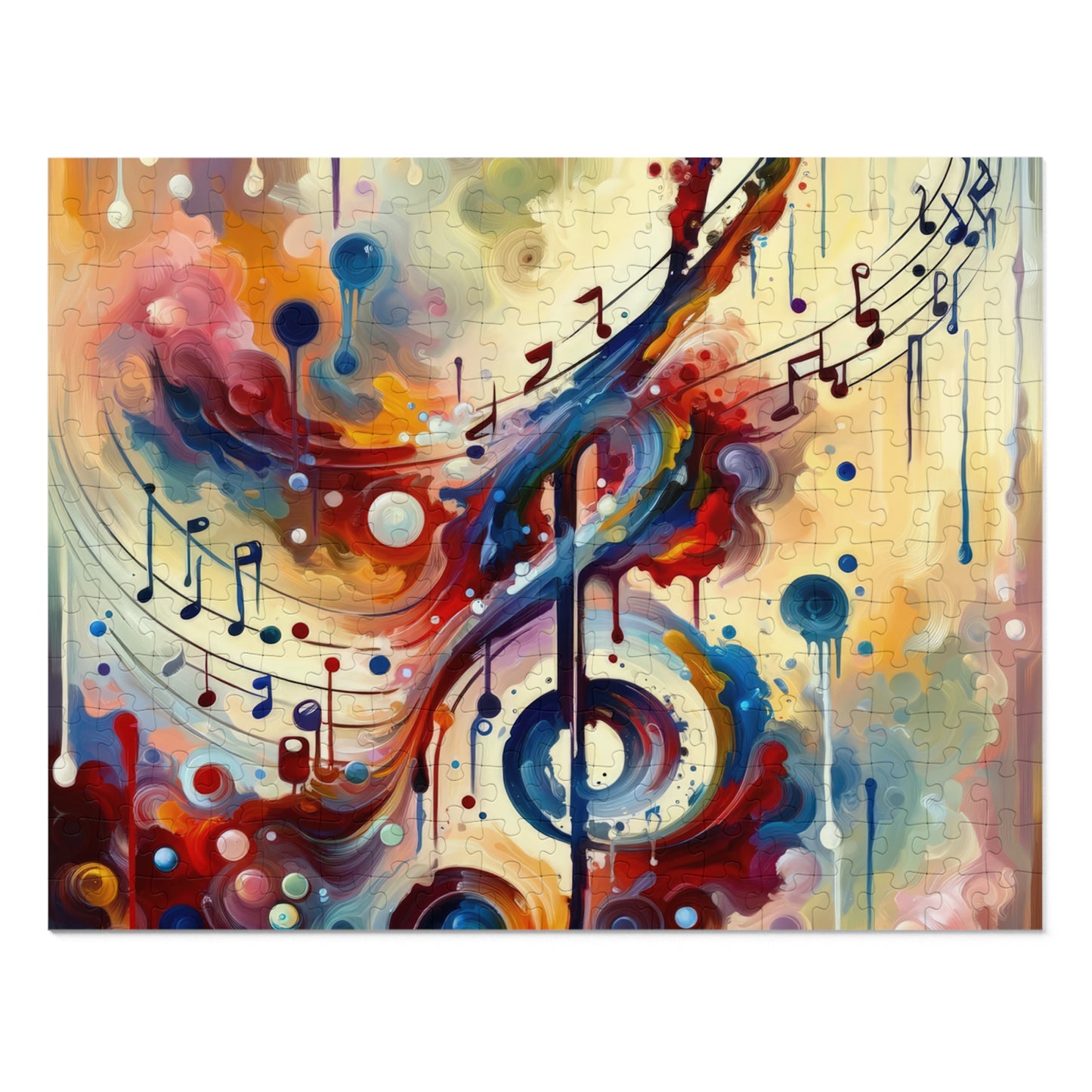 Harmonizing Melody Life Jigsaw Puzzle (30, 110, 252, 500,1000-Piece)