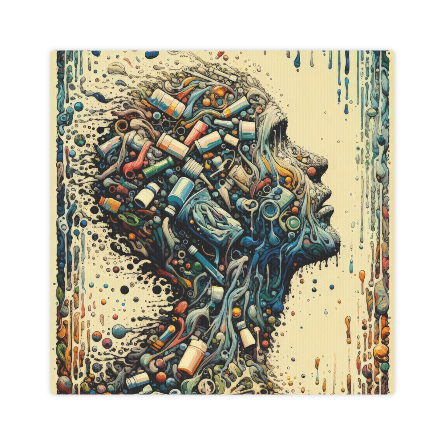 Rethinking Consumption Transformation Canvas Photo Tile