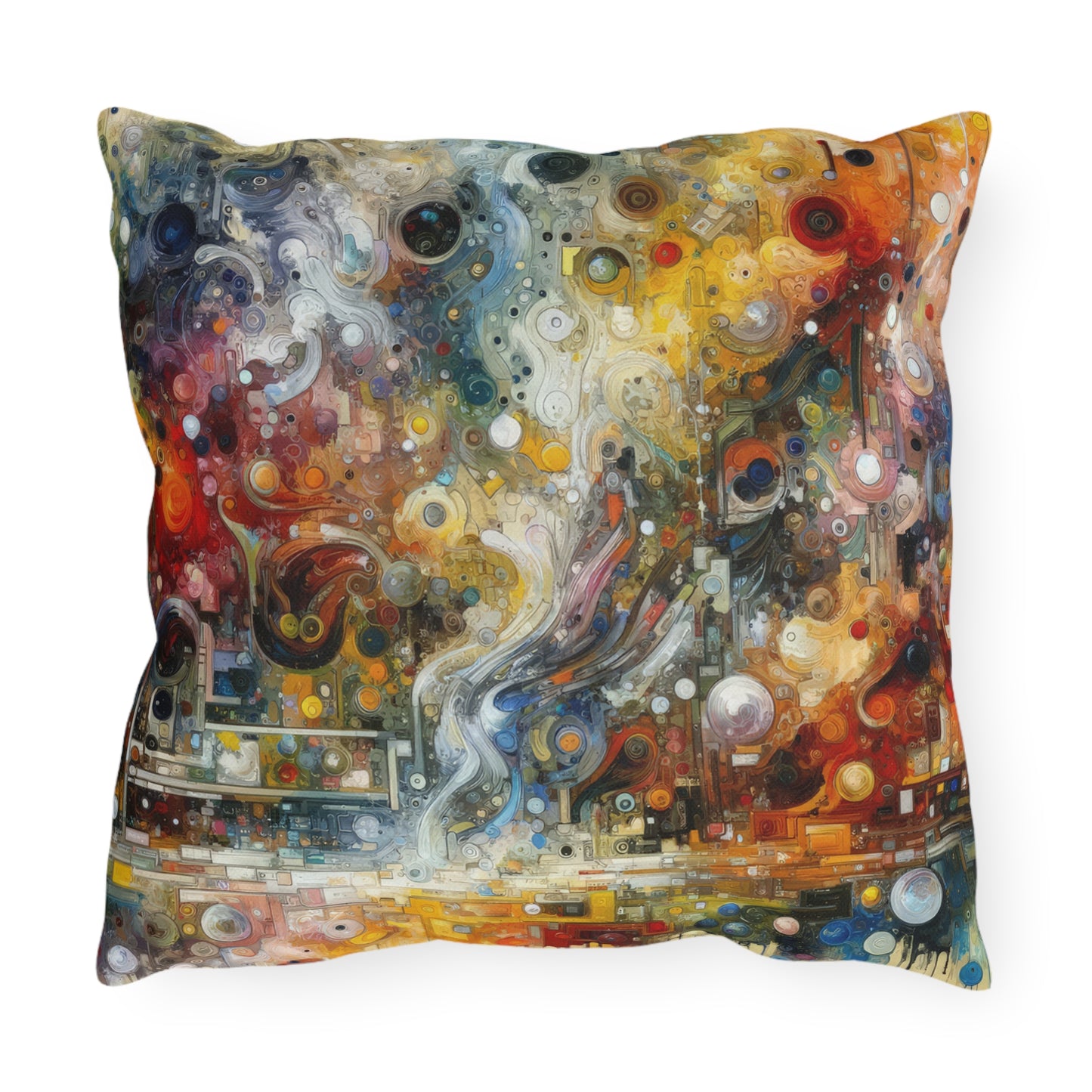 Perception Mosaic Abstract Outdoor Pillows