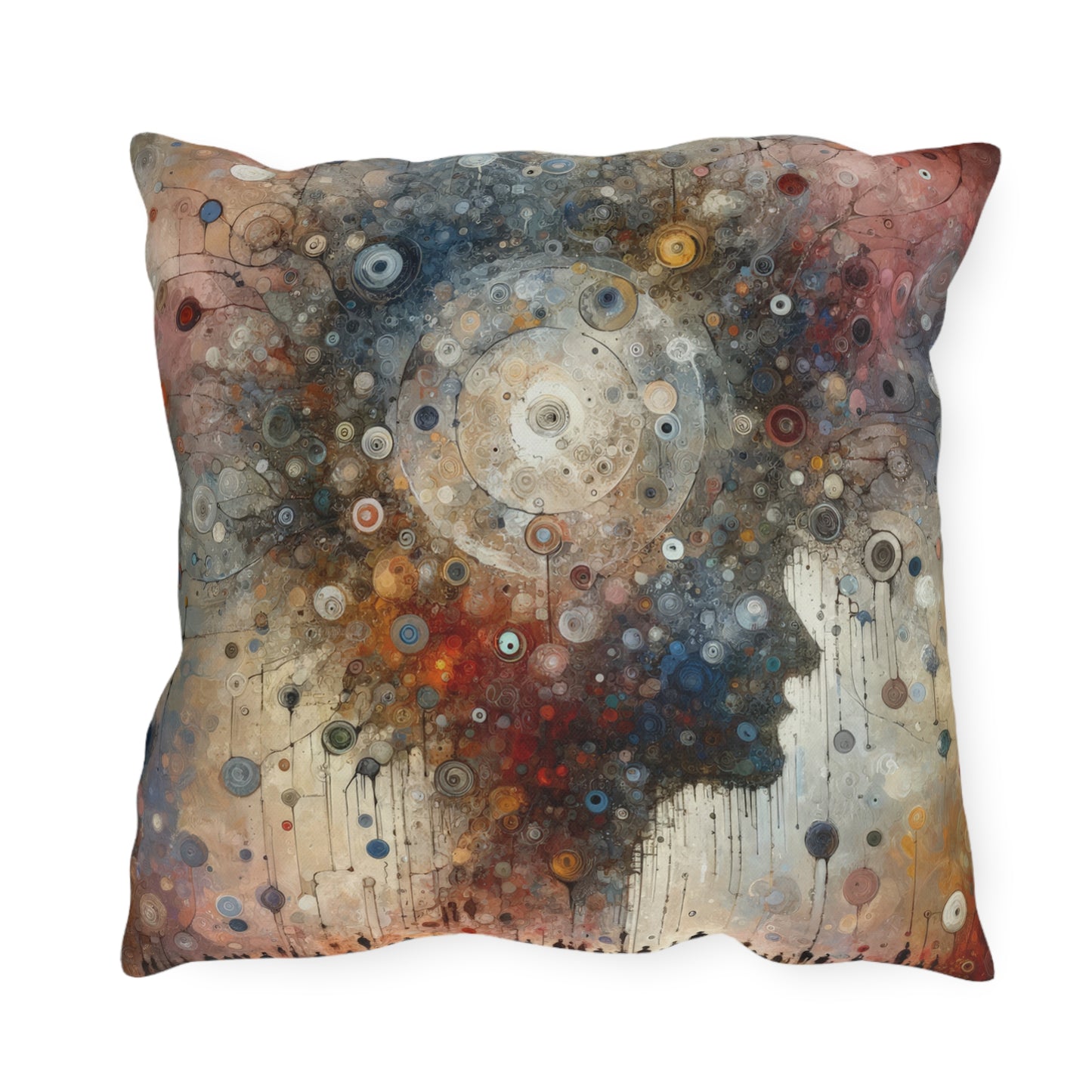 Shared Existence Solace Outdoor Pillows