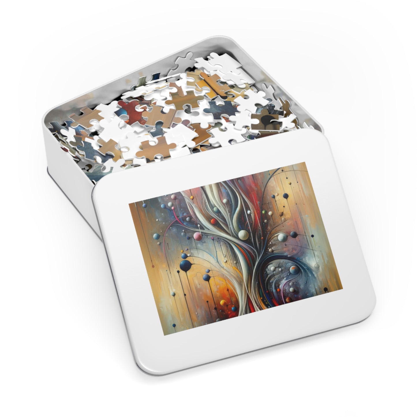 Invisible Threads Influence Jigsaw Puzzle (30, 110, 252, 500,1000-Piece)