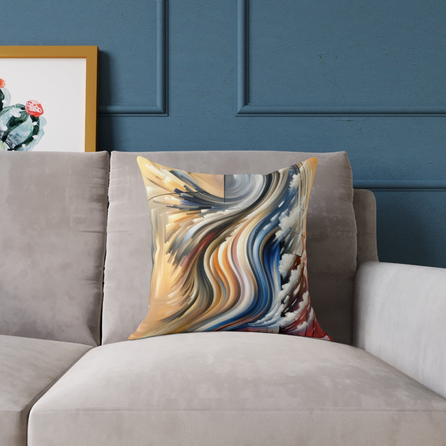 Model Dynamic Transition Spun Polyester Pillow