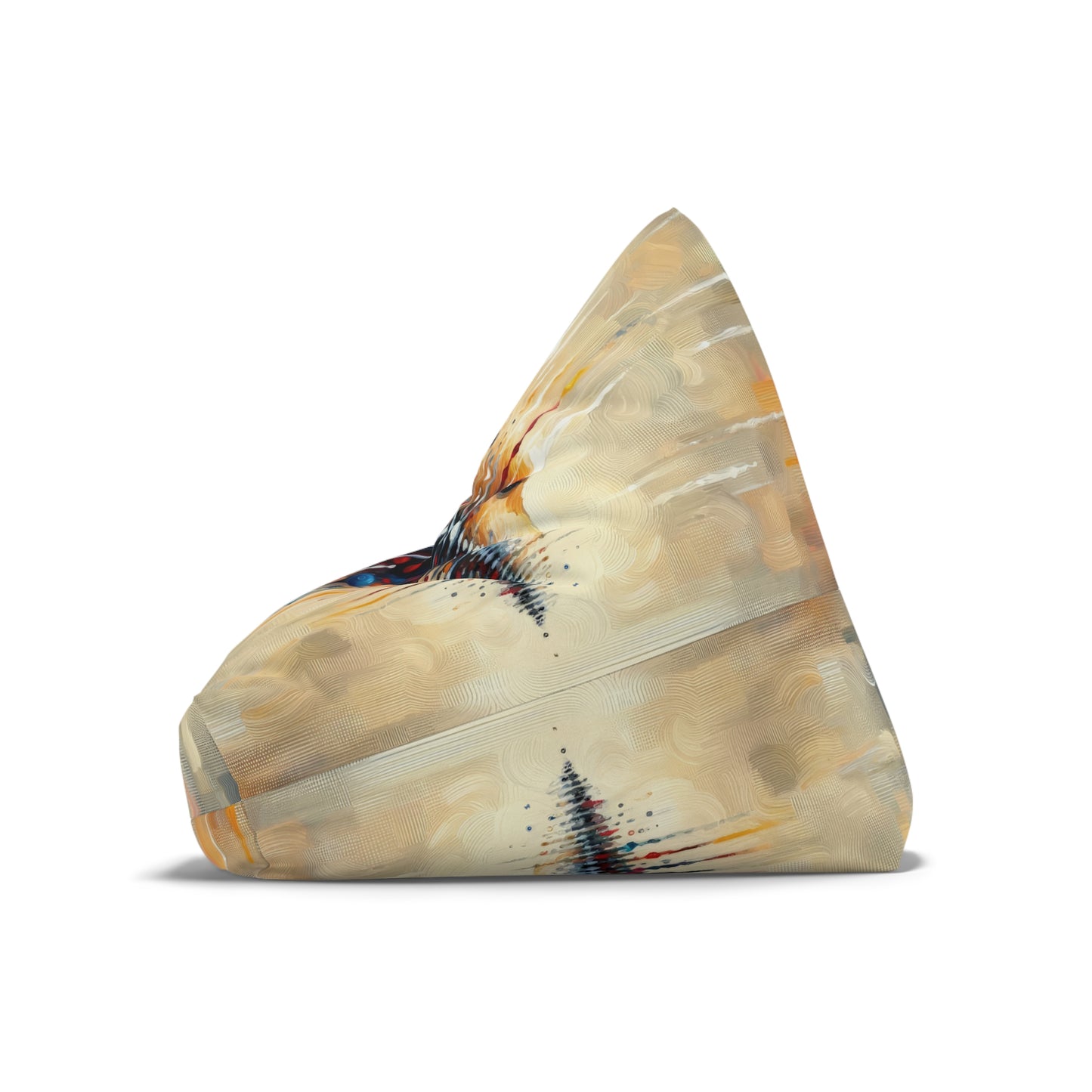 Distant Barking Echoes Bean Bag Chair Cover