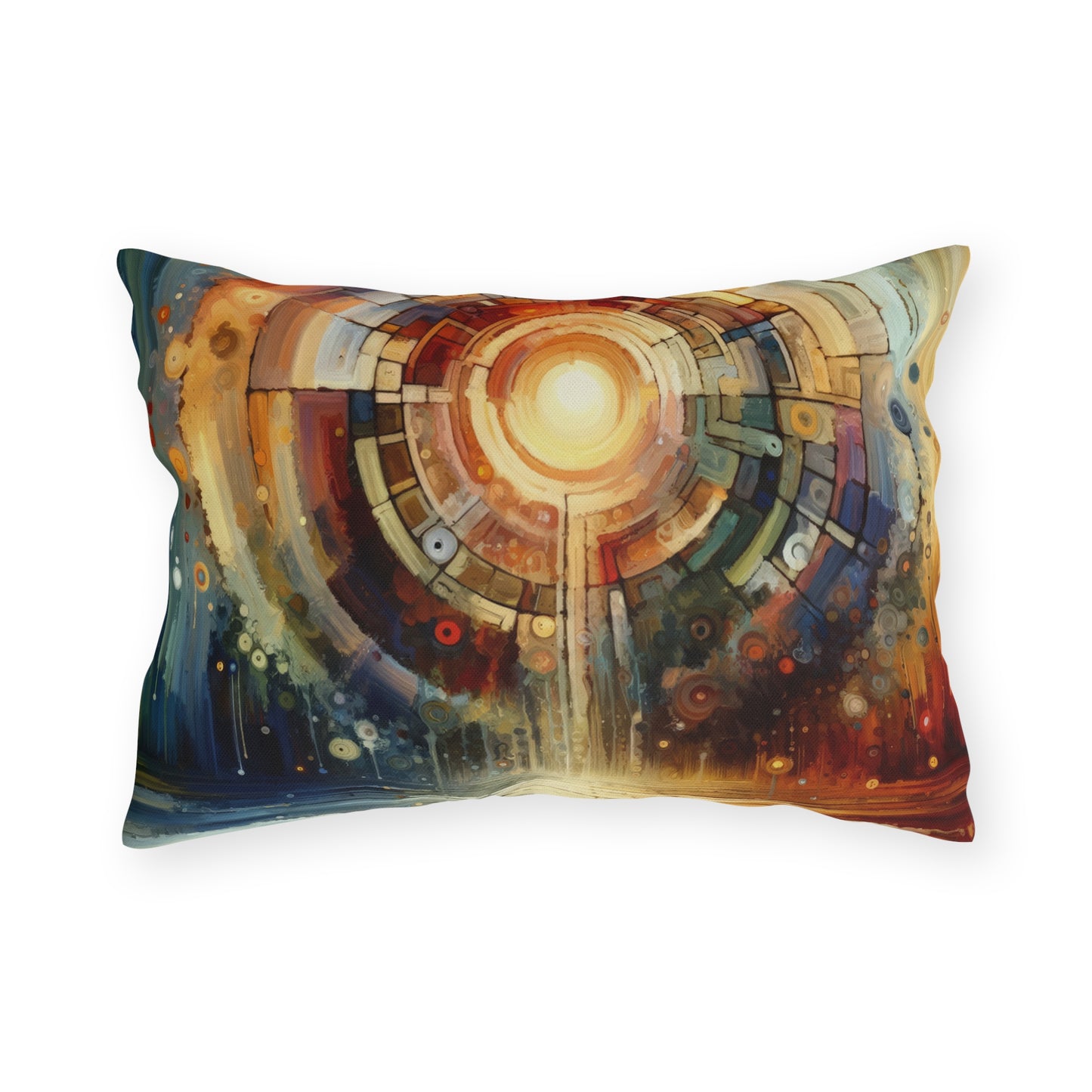 Majestic Quest Aura Outdoor Pillows