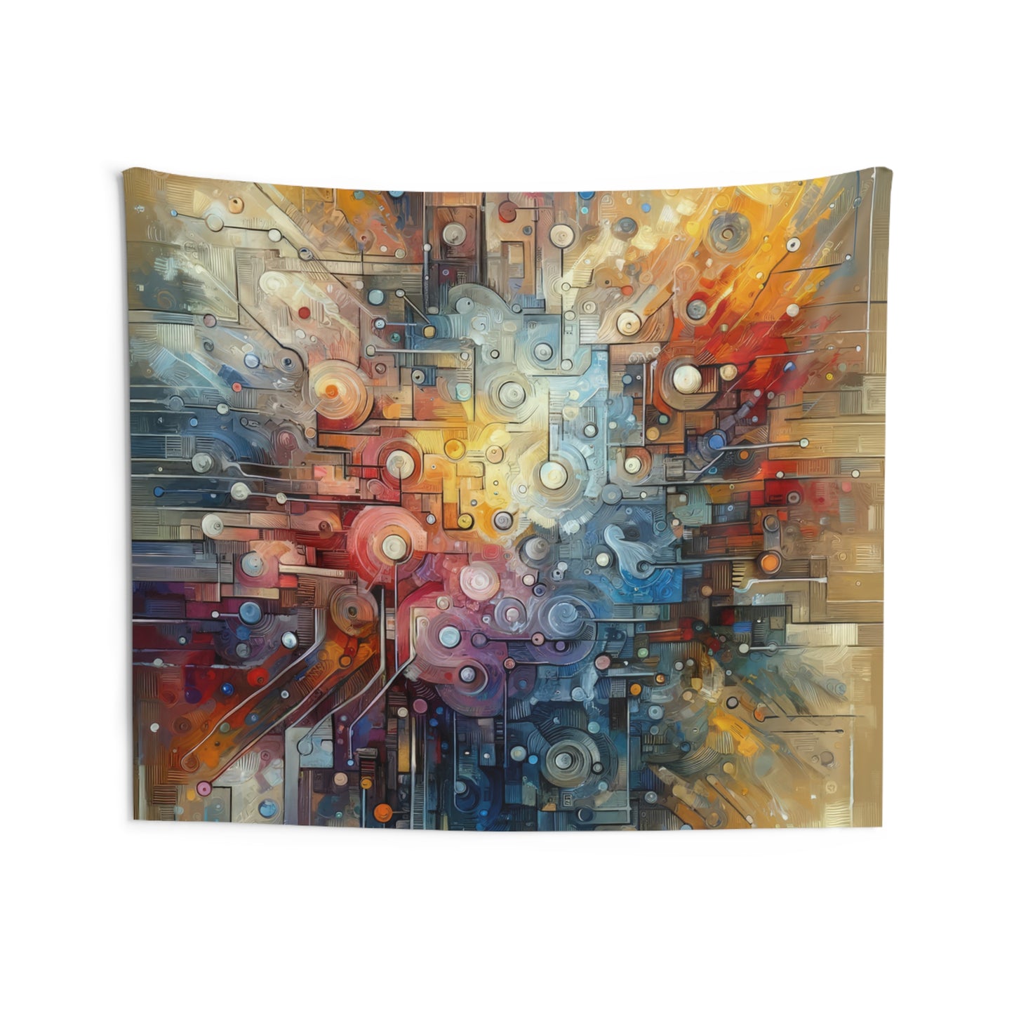 Empathy Scaffold Unity Indoor Wall Tapestries