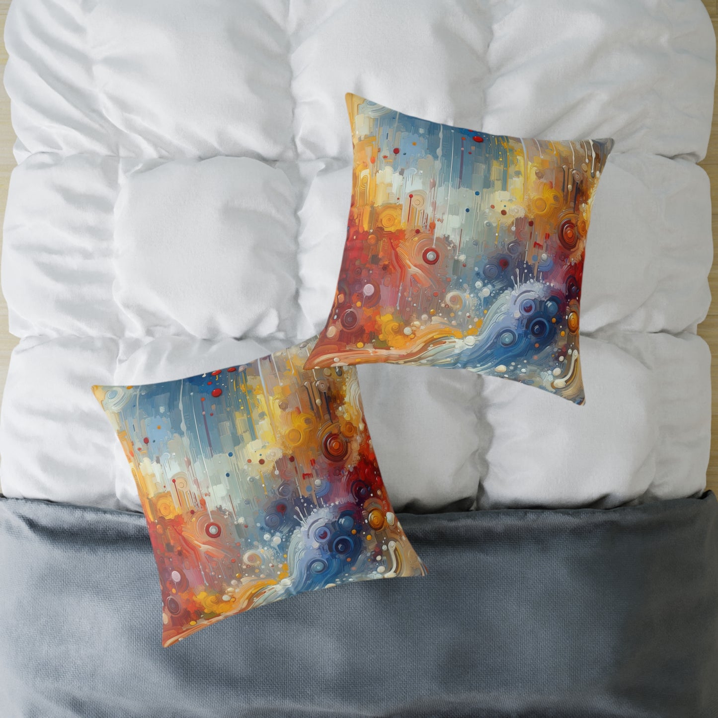 Joyous Effortless Exhale Spun Polyester Pillow