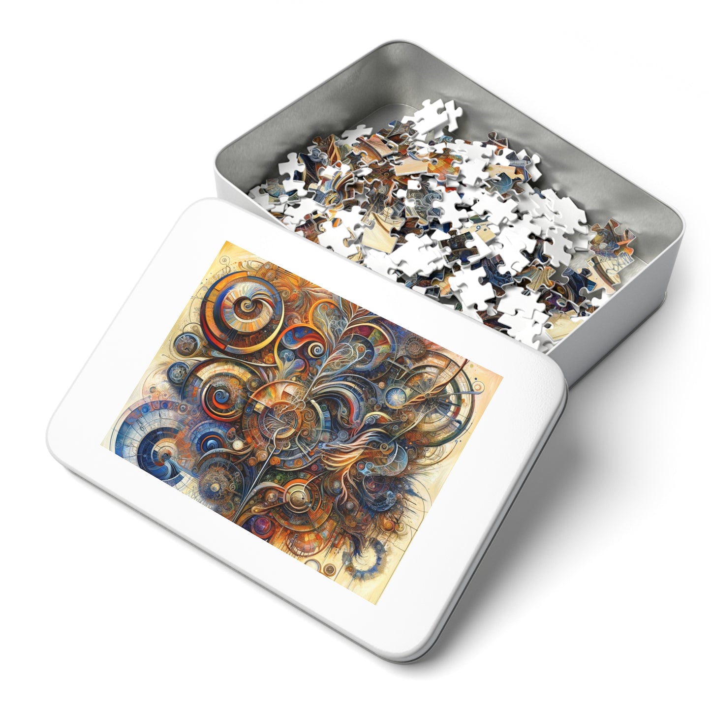 Ethos Web Abstract Jigsaw Puzzle (30, 110, 252, 500,1000-Piece)