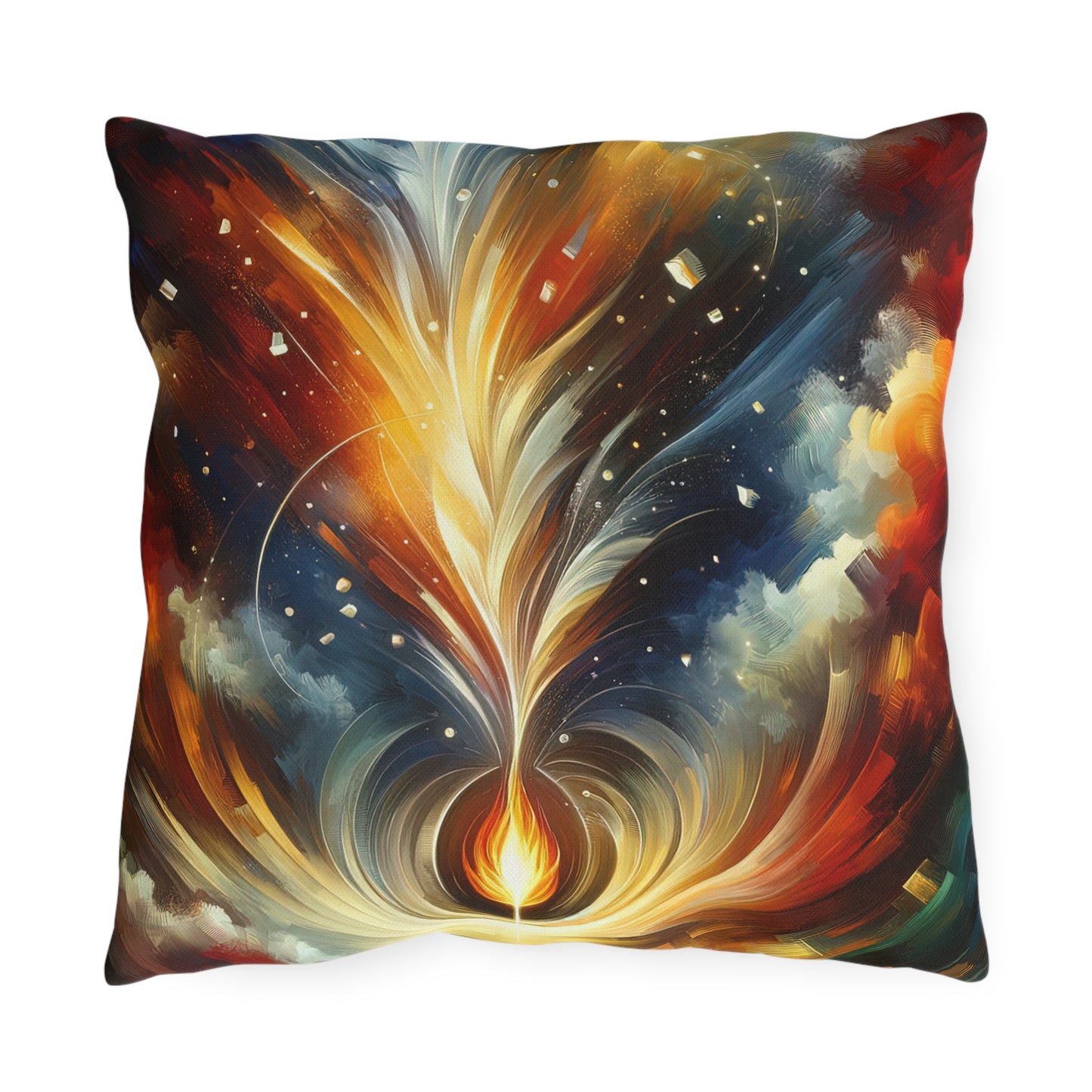 Igniting Transformational Currents Outdoor Pillows