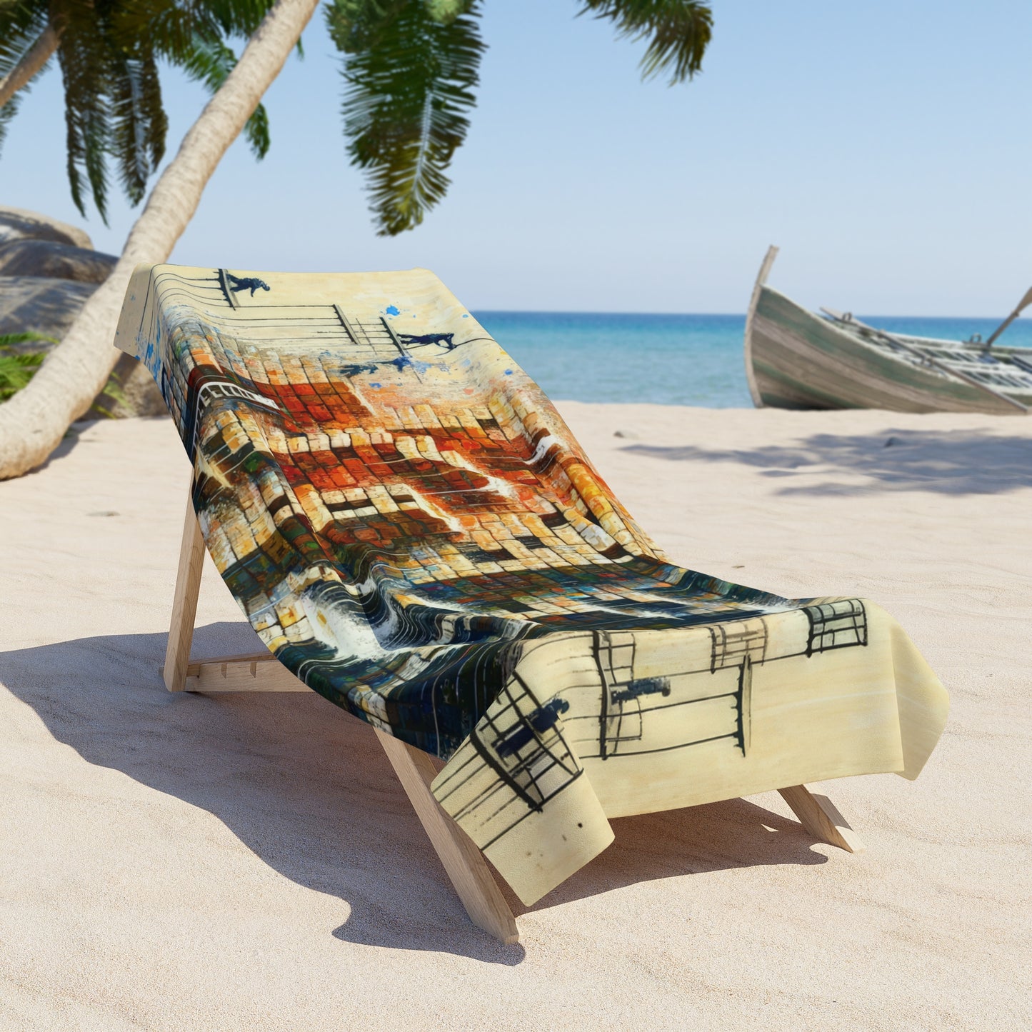 Actions Constructing Society Beach Towel