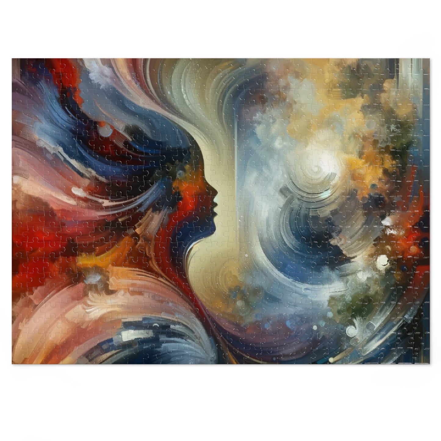 Embracing Sovereign Reflectivity Jigsaw Puzzle (30, 110, 252, 500,1000-Piece)